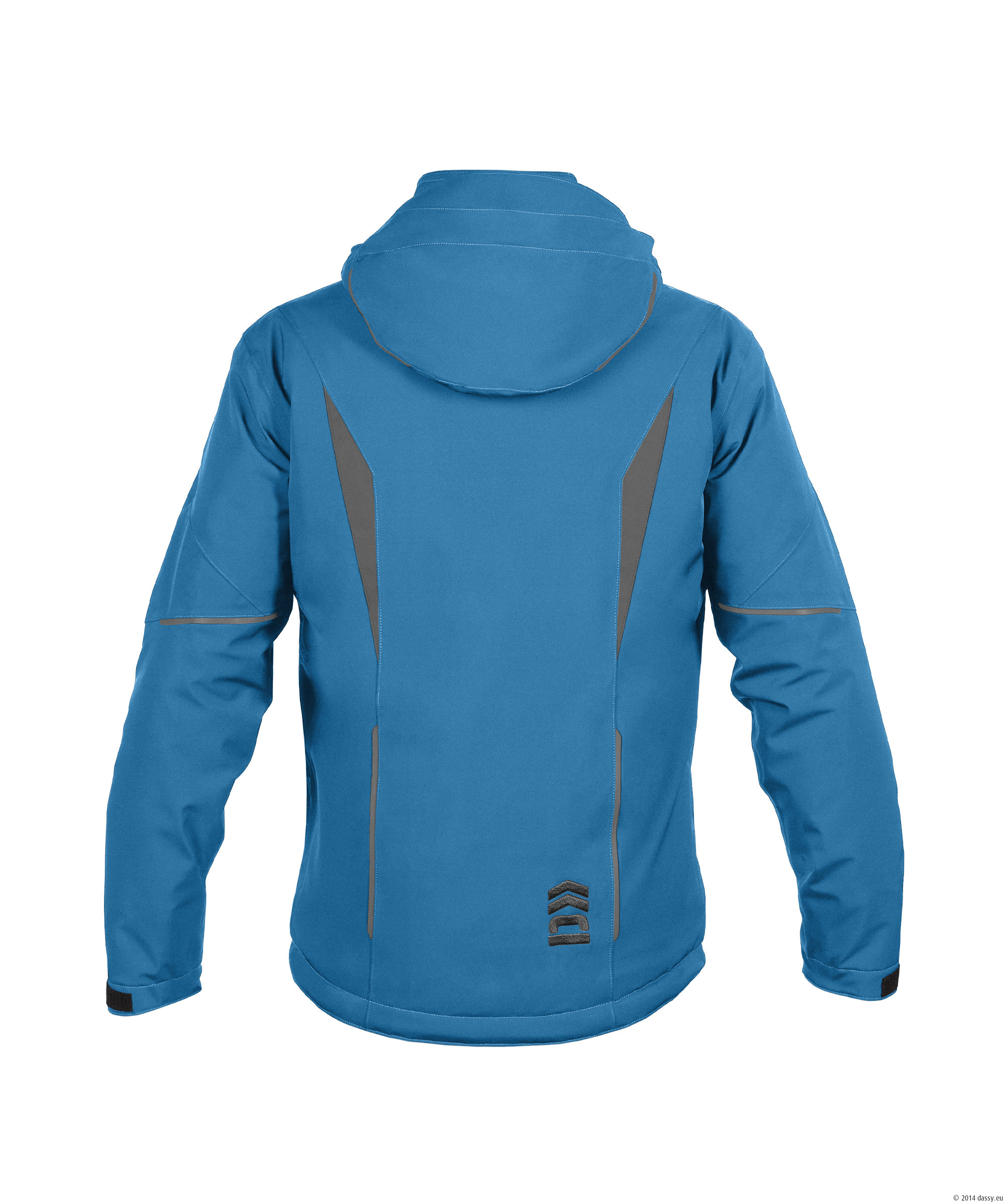 Nordix Stretch-Winterjacke azurblau 3XL