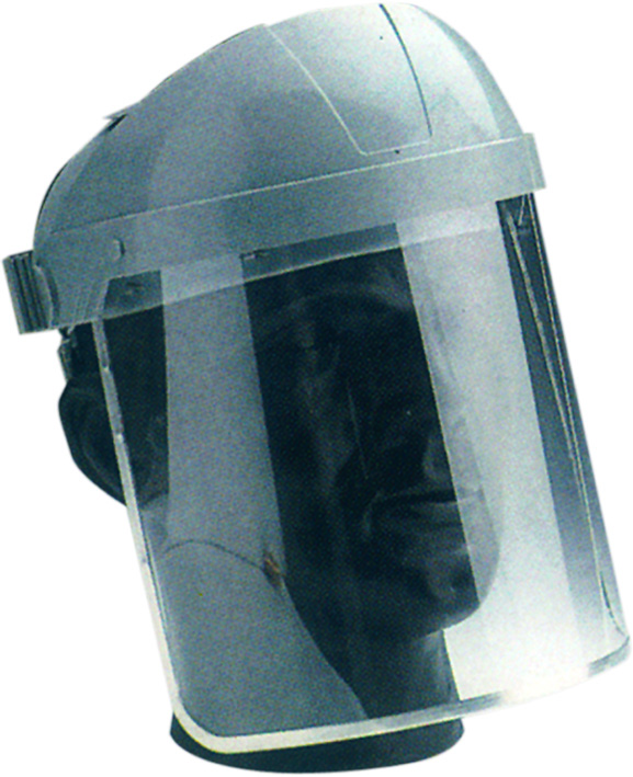 Gesichtsschutz CB 20 mit Drehratsche ohne Scheibe