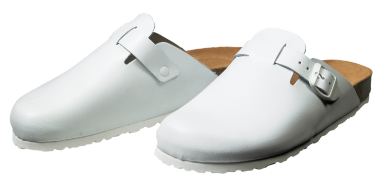 Bürosandale Blatt Weiss 40 Bürosandale Blatt