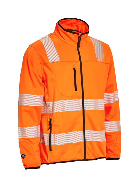 Funktionscardigan EN20471 Fl. Orange 5XL Funktionscardigan EN20471