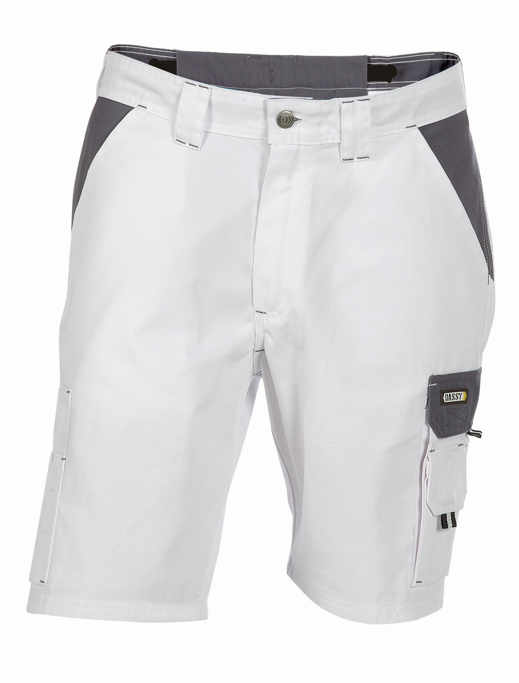 Paint Short Weiß/Zementgrau 54 Paint Short