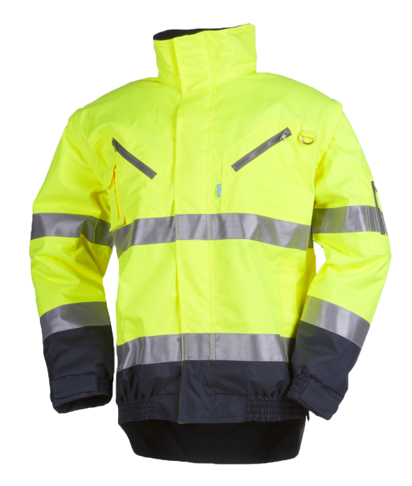 Winterjacke 3in1 EN20471 Gelb/Marine 3XL Winterjacke 3in1 EN20471
