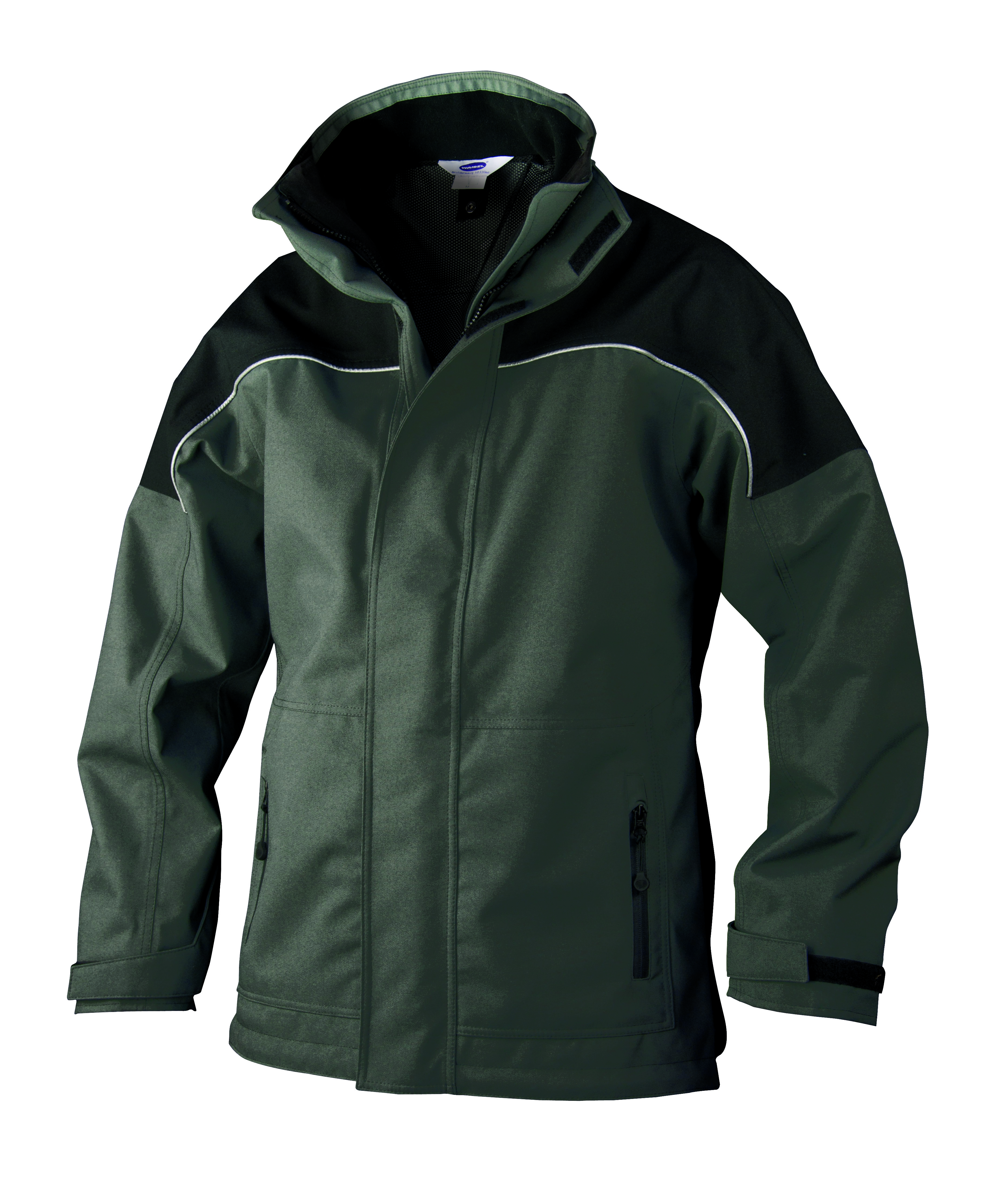 Mistral Plus Regenjacke Grau/Schwarz 3XL Auslaufmodell Mistral Plus Regenjacke