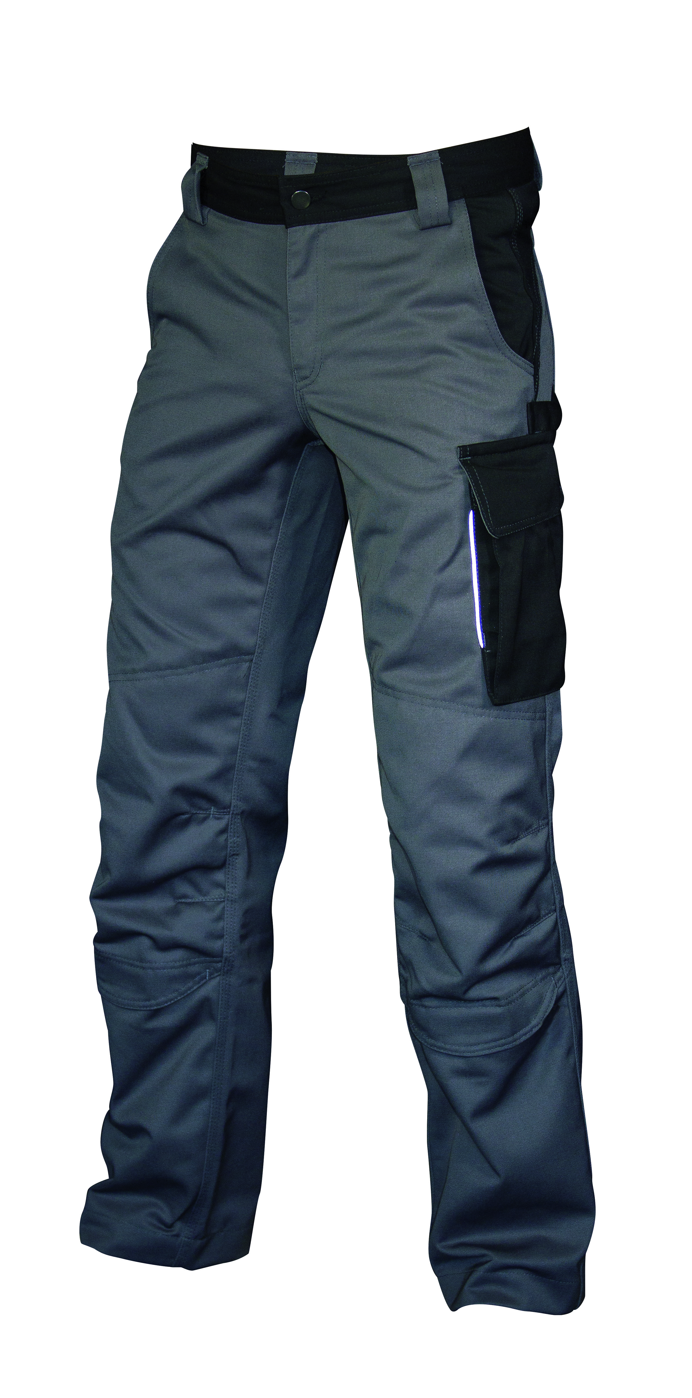 Mega Jok Bundhose Hellgrau/Schwarz 56