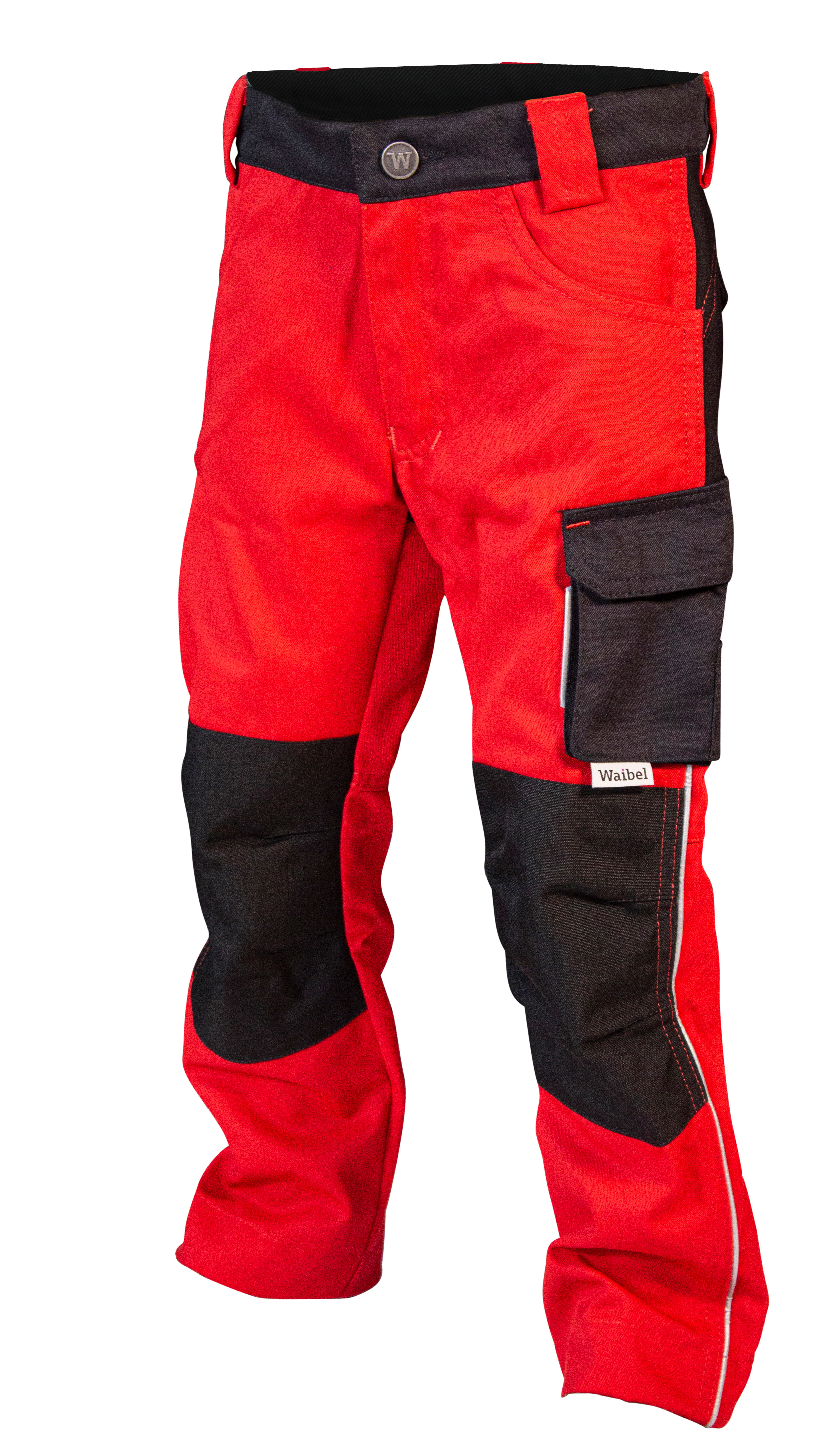 Junior Mega Flex Bundhose Rot/Schwarz 140 (10)