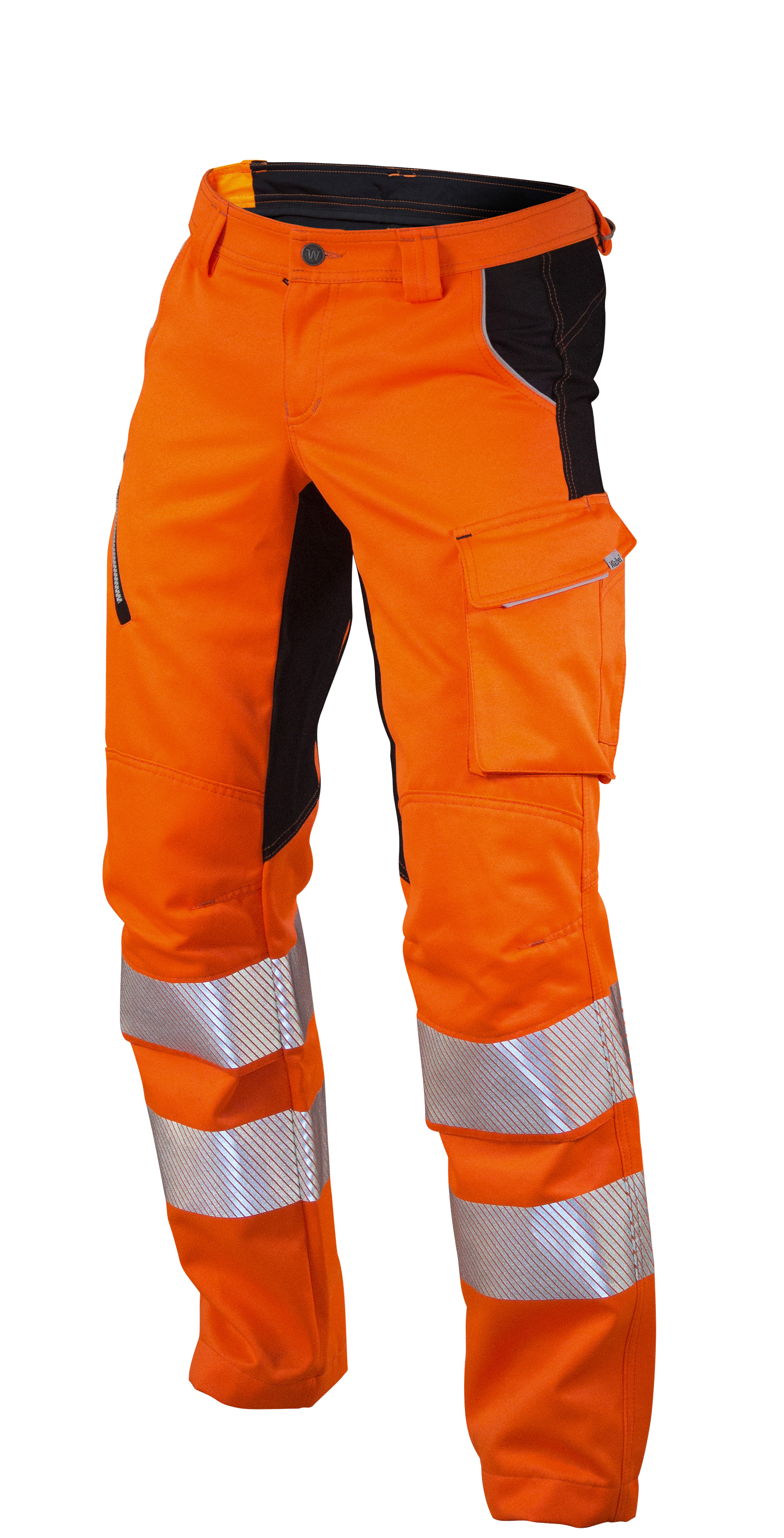 Mega Flex Bundhose EN20471 Orange 62 Mega Flex Bundhose EN20471