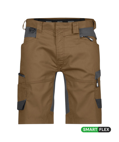 Axis Short mit Stretch lehmbraun/anthrazitg 42 Axis Short mit Stretch