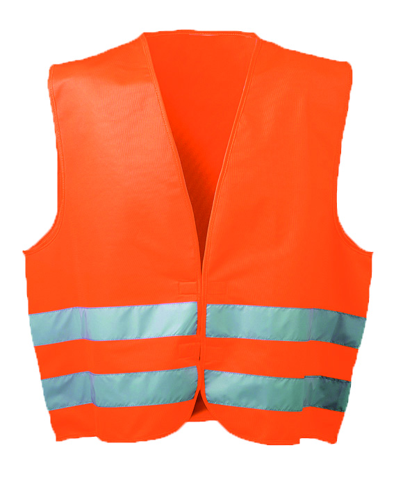Warnweste EN20471 Orange Warnweste EN20471