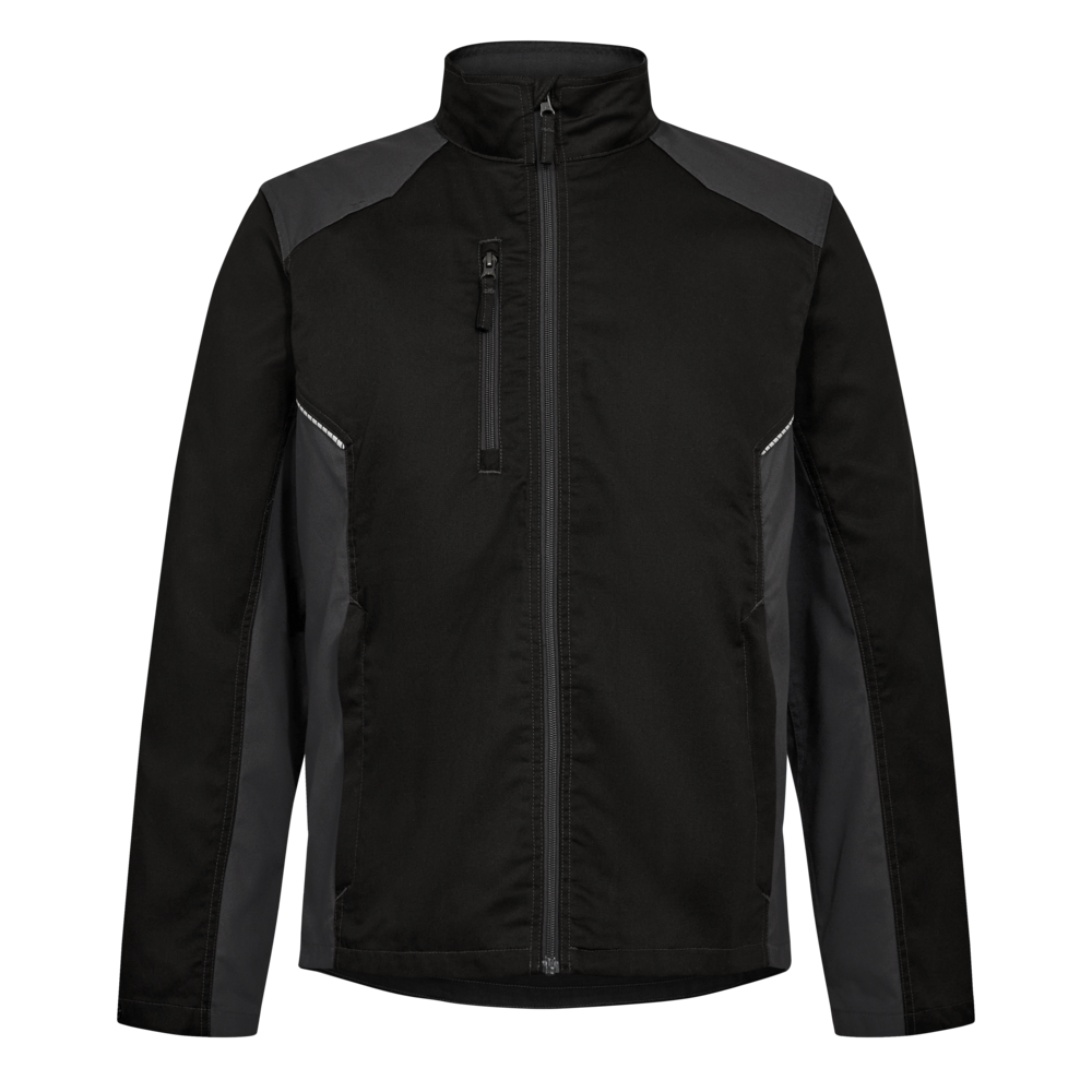 Venture Arbeitsjacke Schwarz/Anthrazit Gr 2XL Venture Arbeitsjacke