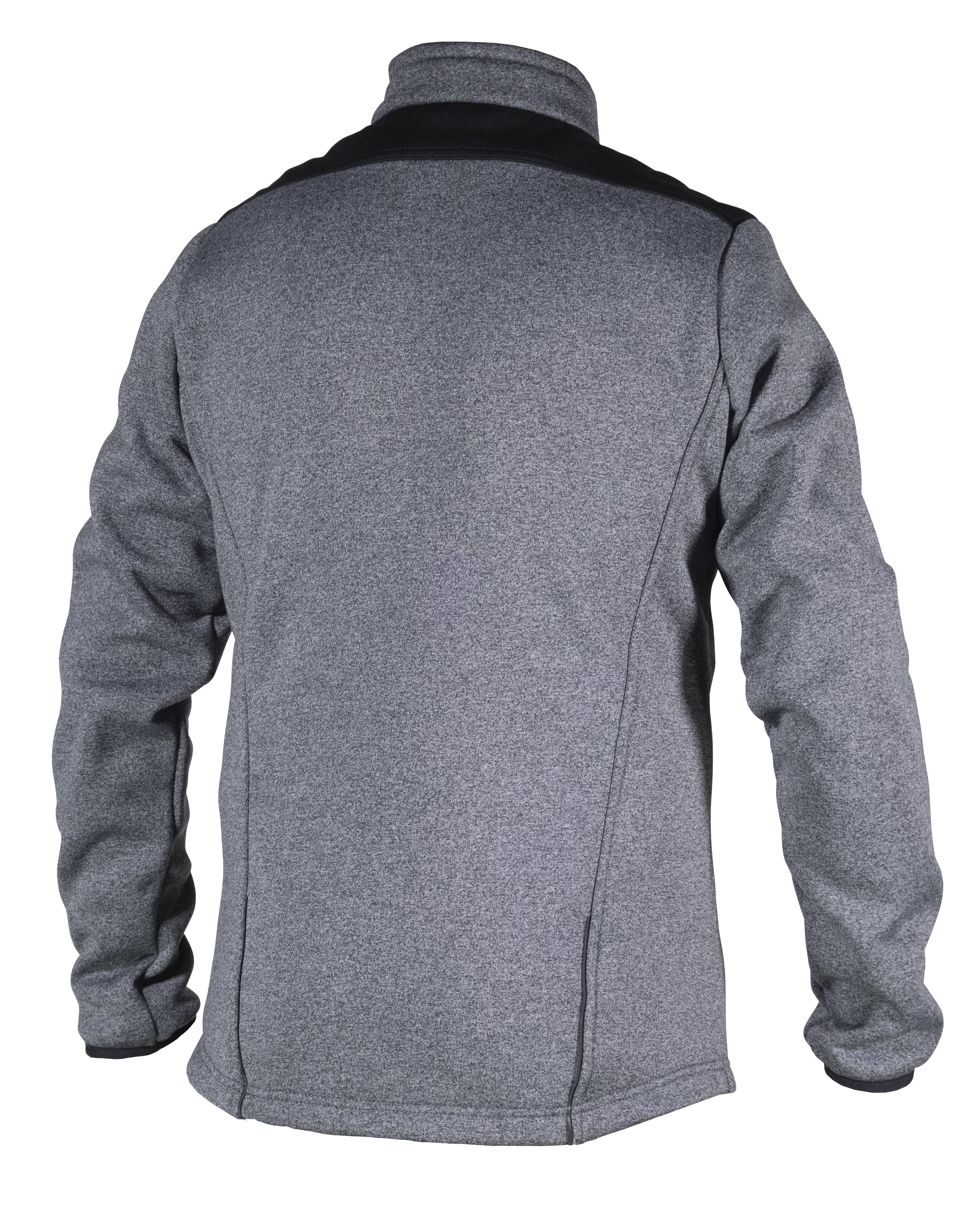 Strickfleecejacke Polaris Grau/Schwarz 3XL Strickfleecejacke Polaris