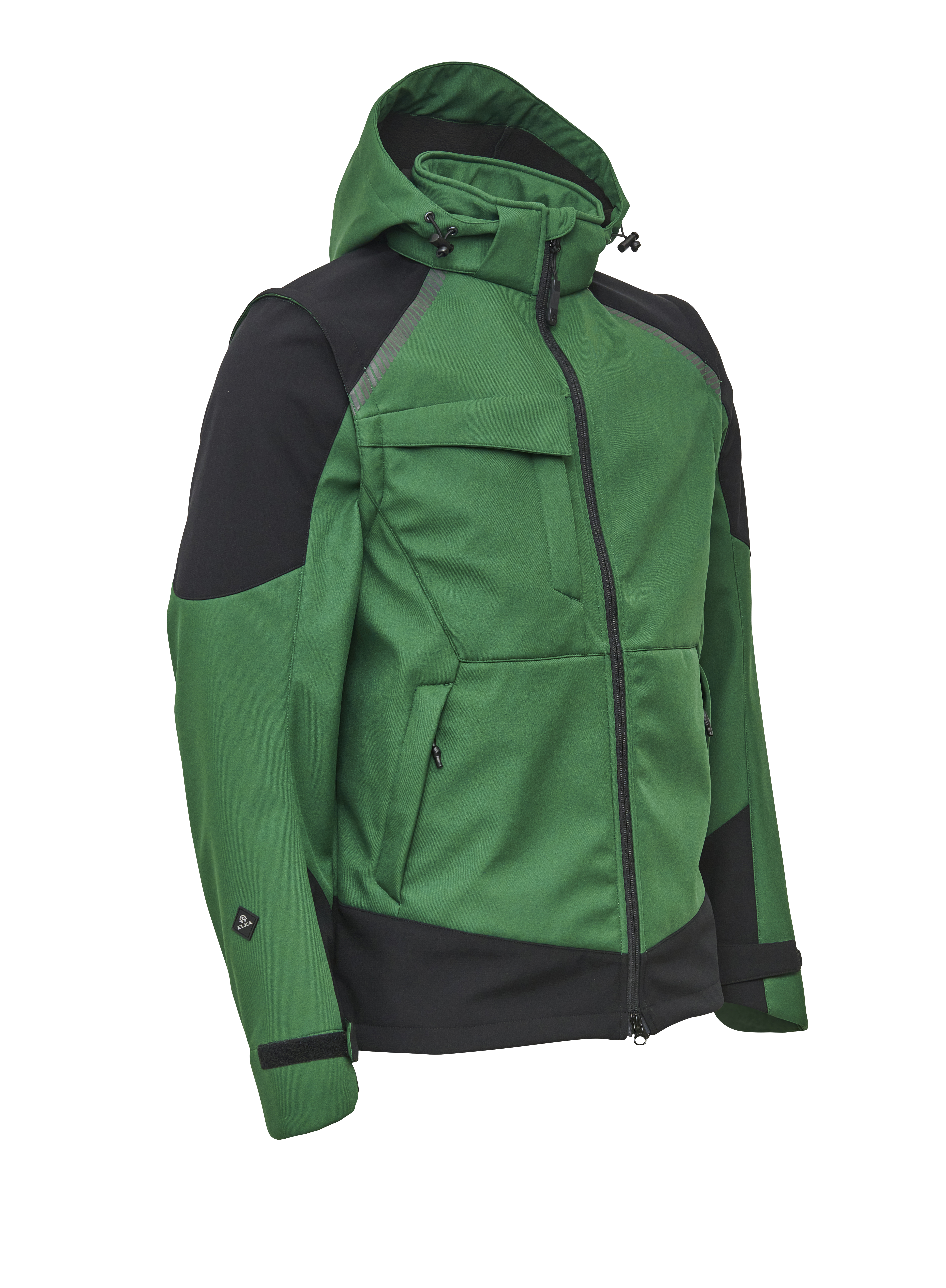 Working Xtreme Softshelljacke Grün/Schwarz 2XL Working Xtreme Softshelljacke