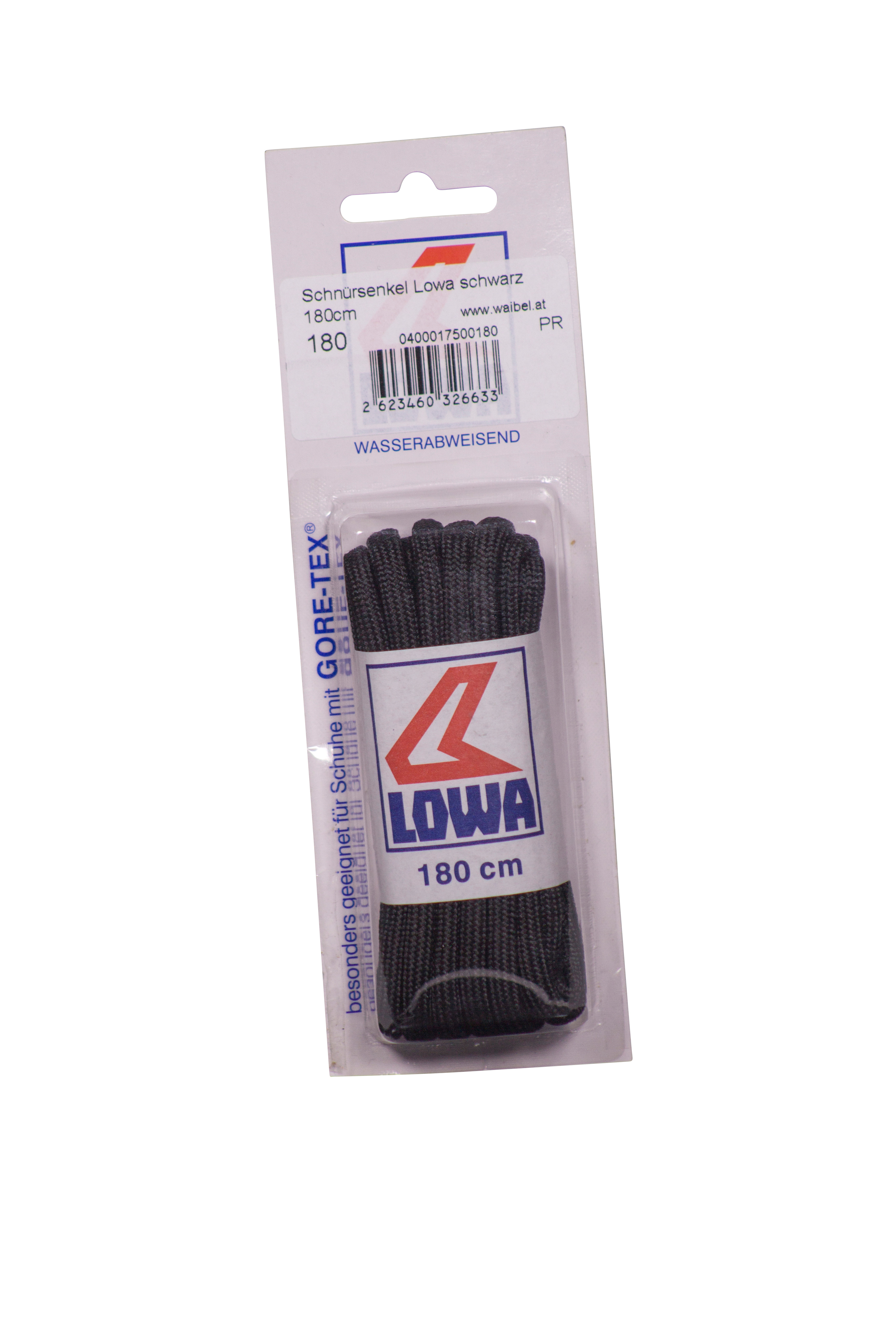 Lowa Schnürsenkel schwarz 110cm Lowa Schnürsenkel schwarz