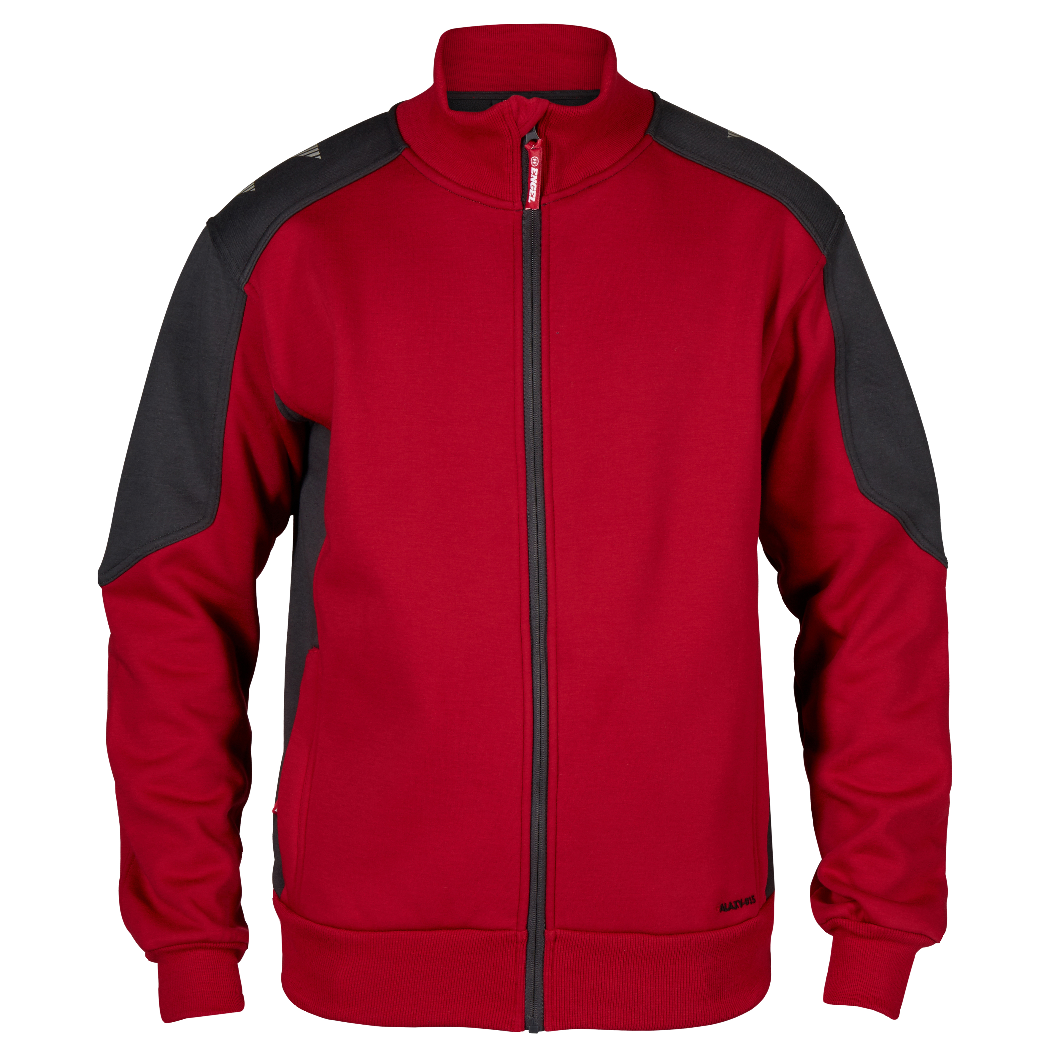 Galaxy Sweatjacke Tomatenrot/Anthrazit L Galaxy Sweatjacke