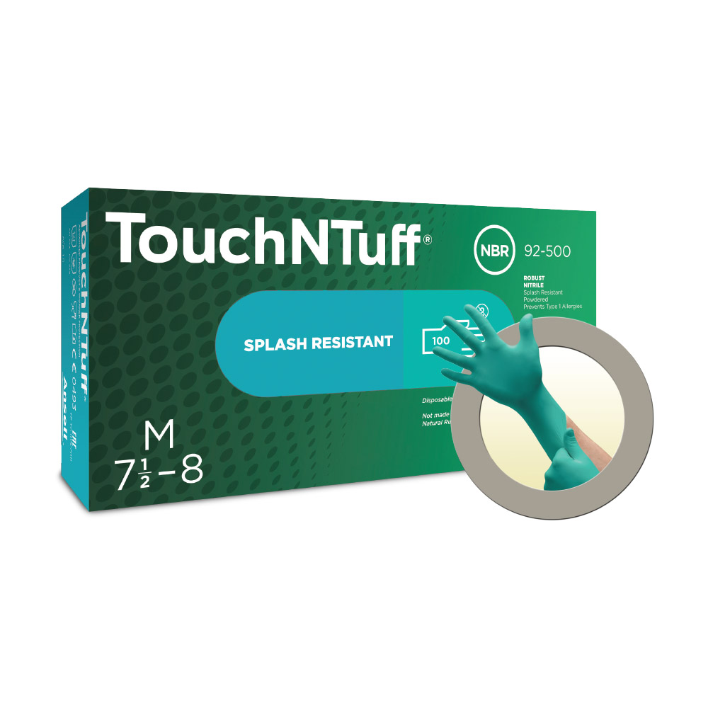Einweghandschuh Touch-N-Tuff 92-500 100 Stk. 7,5-8 (M) Einweghandschuh Touch-N-Tuff 92-500 100 Stk.