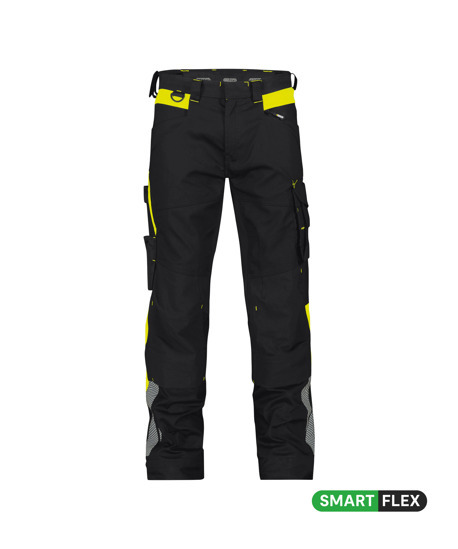 Canton Bundhose schwarz/neongelb 42 Canton Bundhose