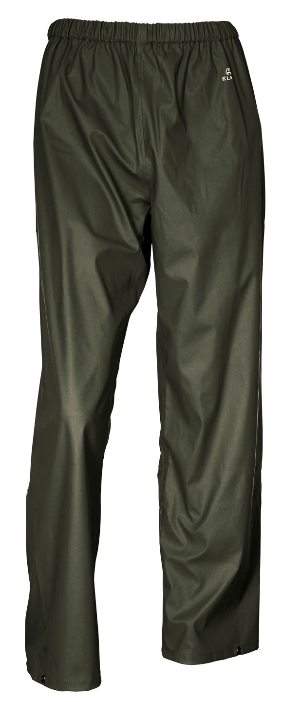 Stretch-PU Regenhose Oliv XL Stretch-PU Regenhose