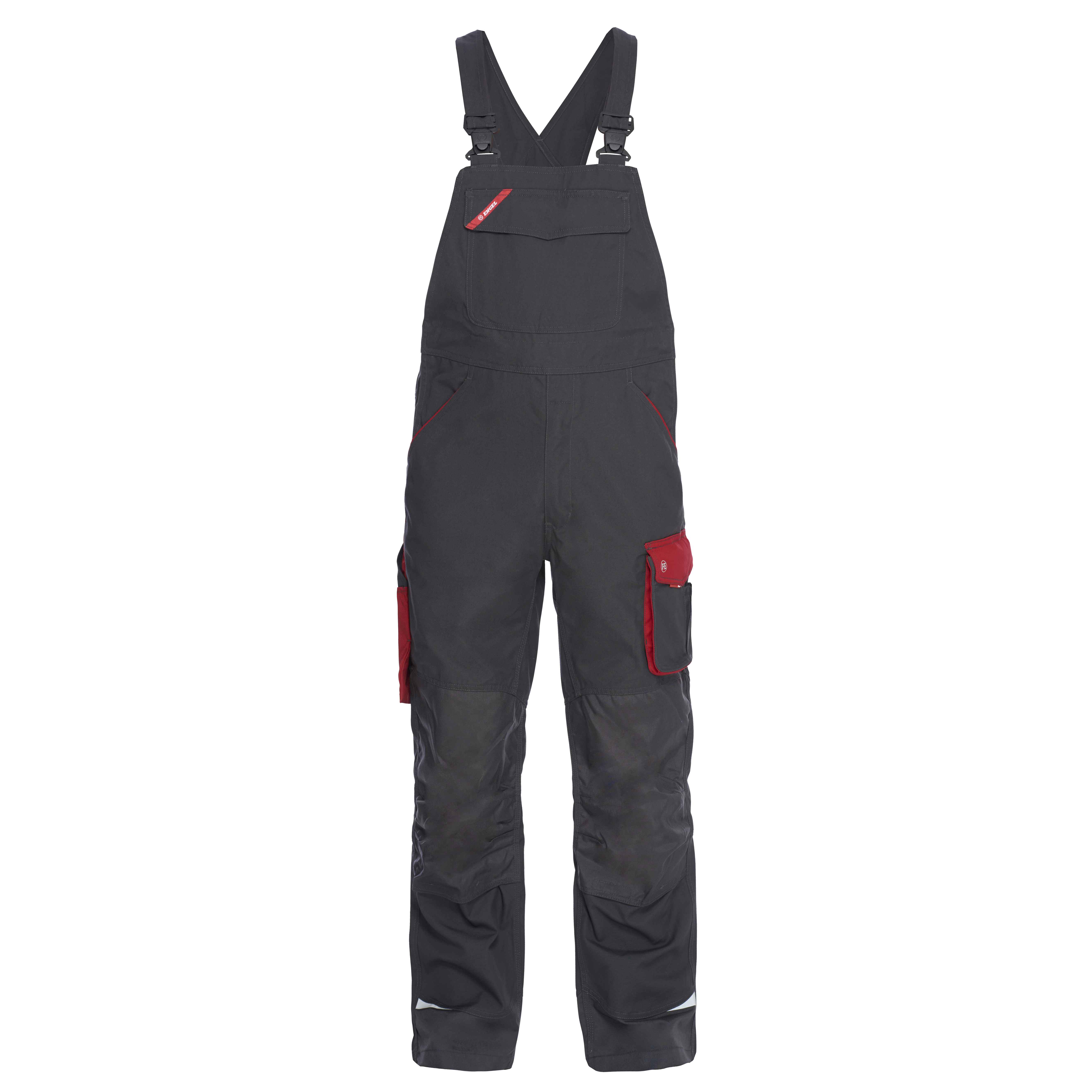 Galaxy Latzhose Anthrazitgrau/Tomate 62 Galaxy Latzhose