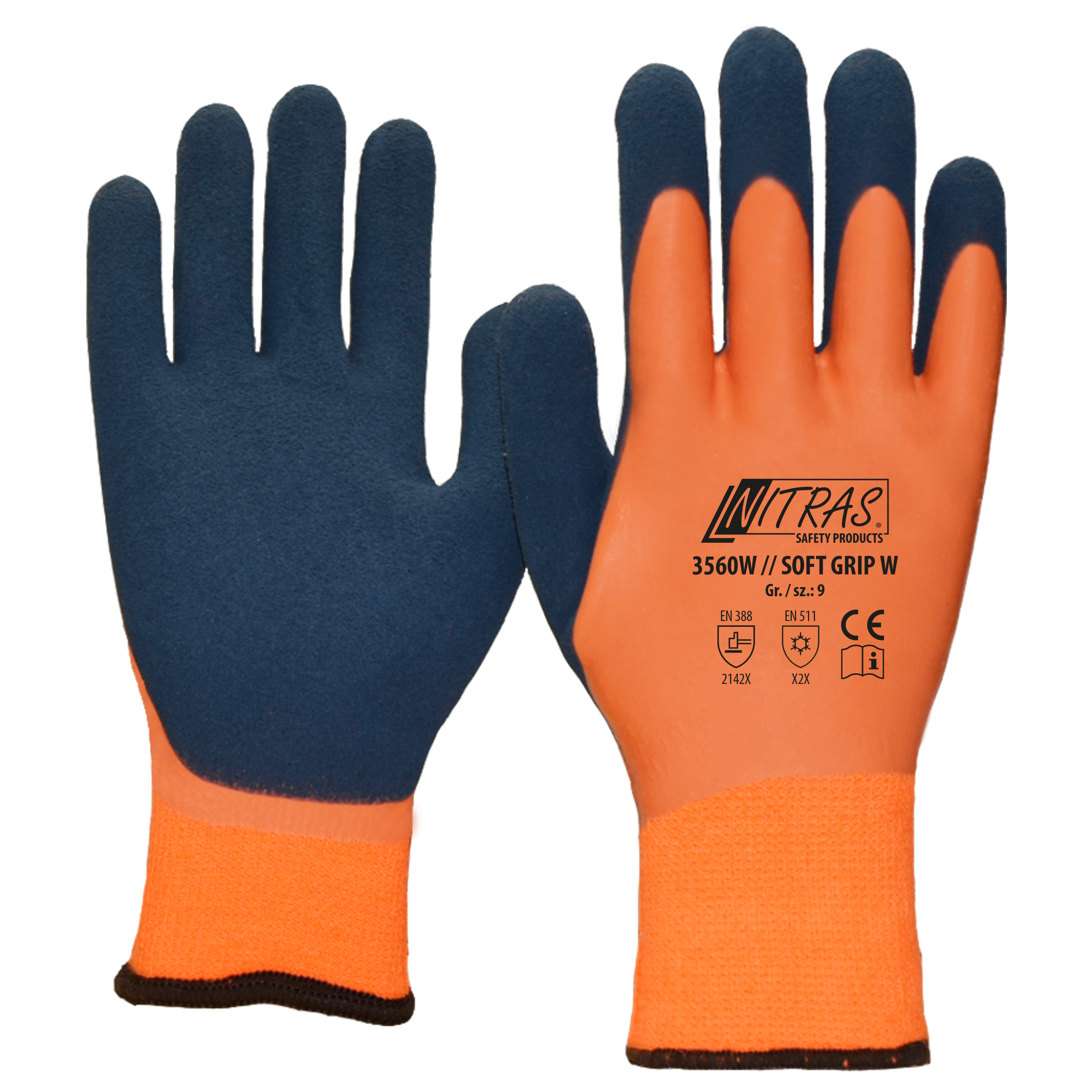 Nitras Soft Grip W Winterhandschuhe EN 388 EN 511