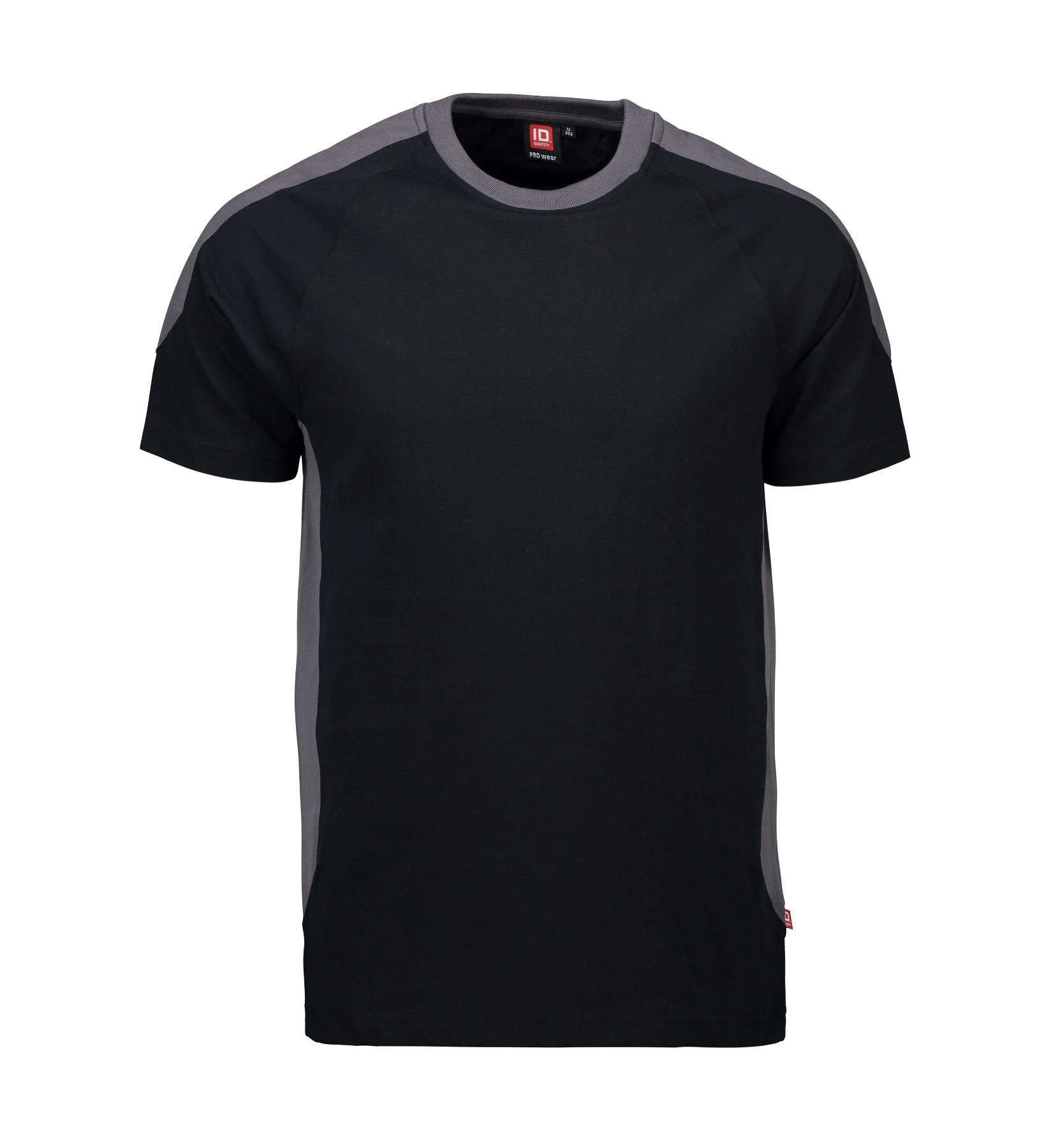 Pro Wear T-Shirt Kontrast 0302 Schwarz 4XL Pro Wear T-Shirt Kontrast 0302