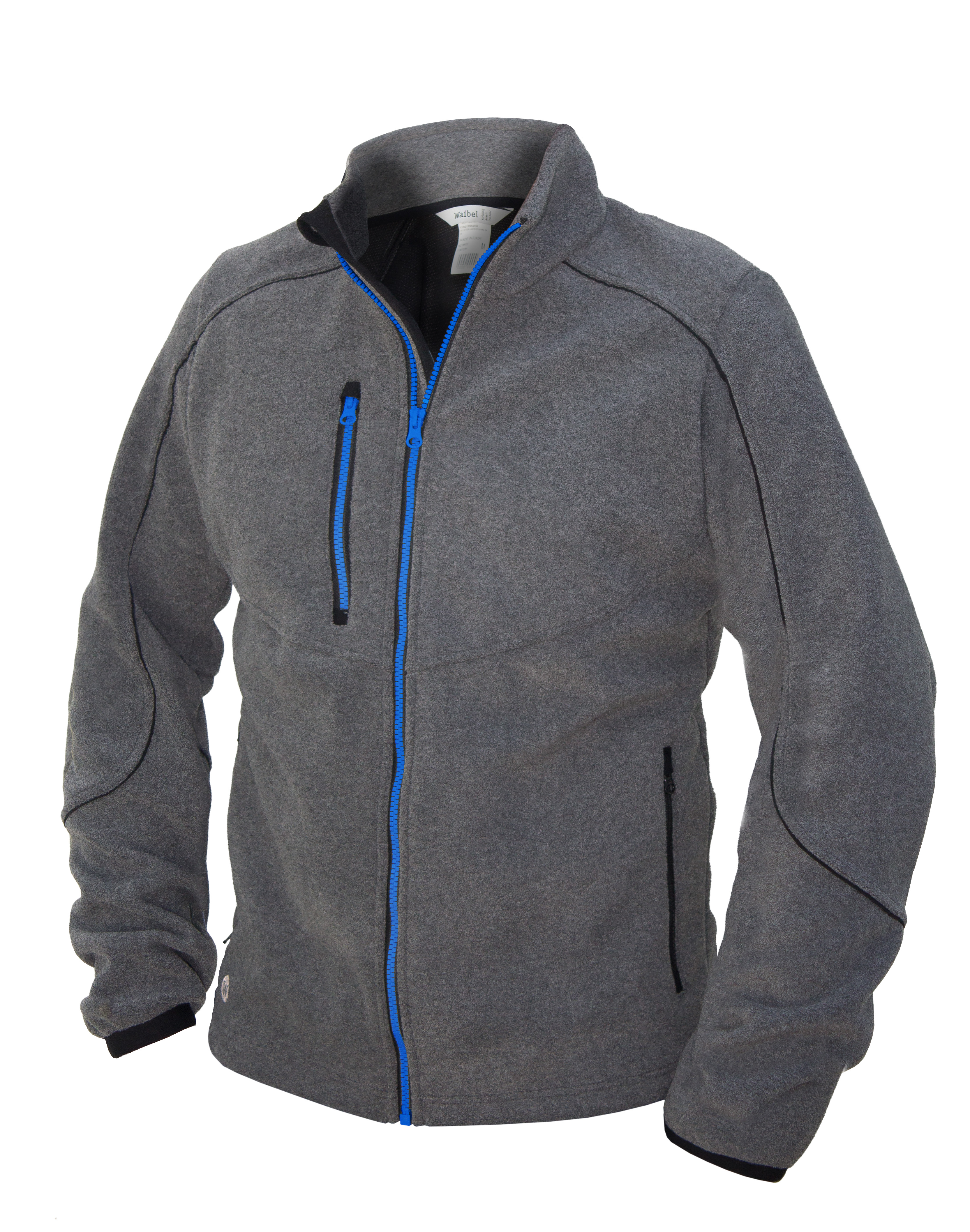 Windstopperjacke Bora Graumeliert/Blau XXL Windstopperjacke Bora