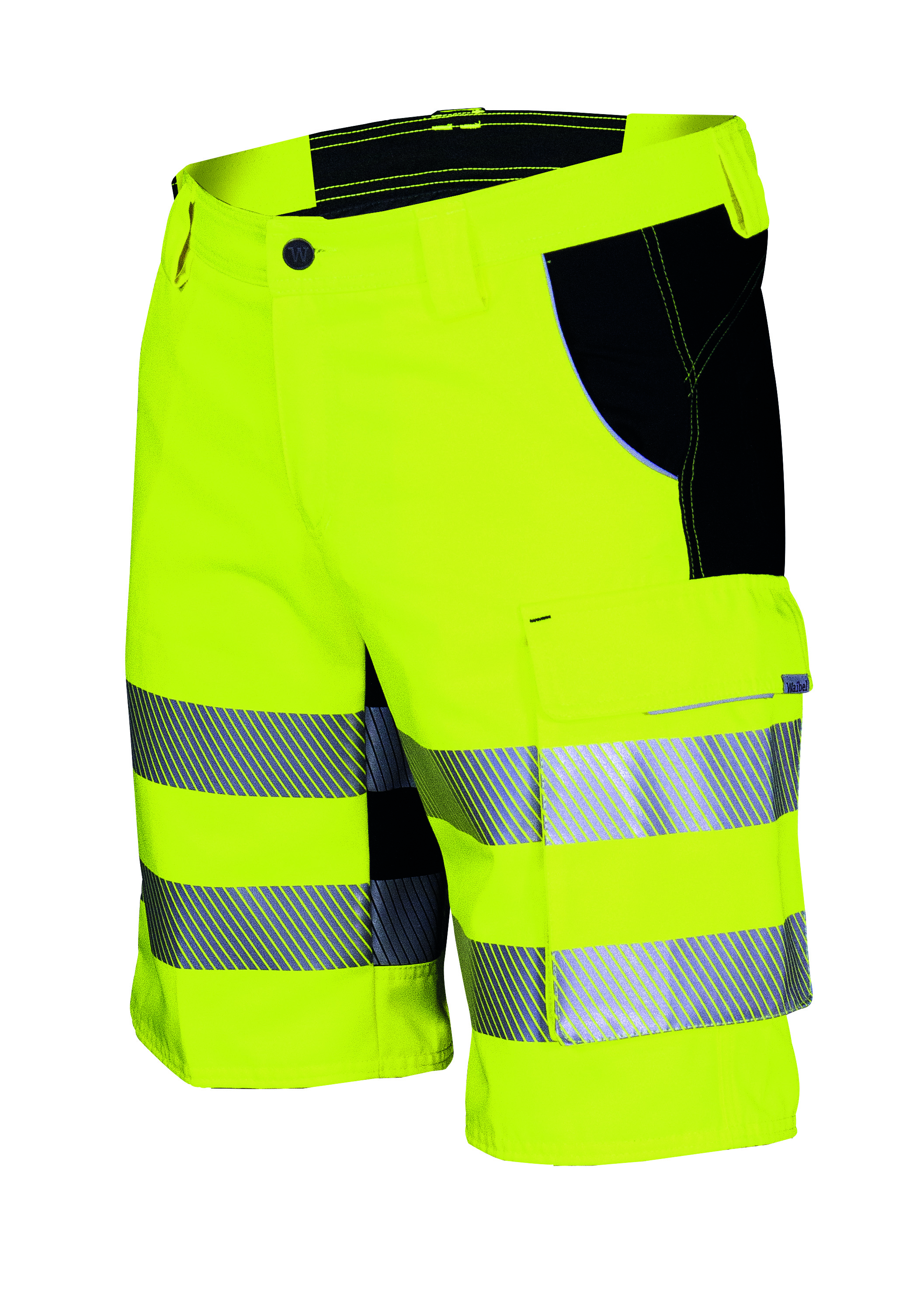 Mega Flex Bermuda EN20471 Gelb 44 Mega Flex Bermuda EN20471