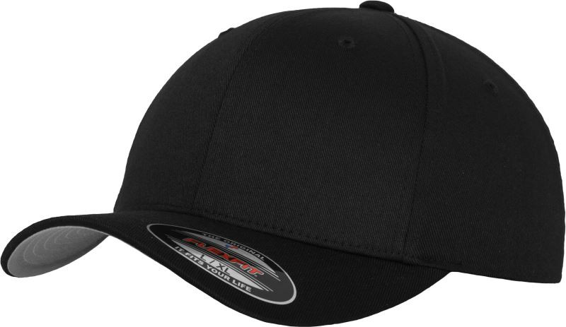 Flexfit Wooly Combed FX6277 black L/XL Flexfit Wooly Combed FX6277