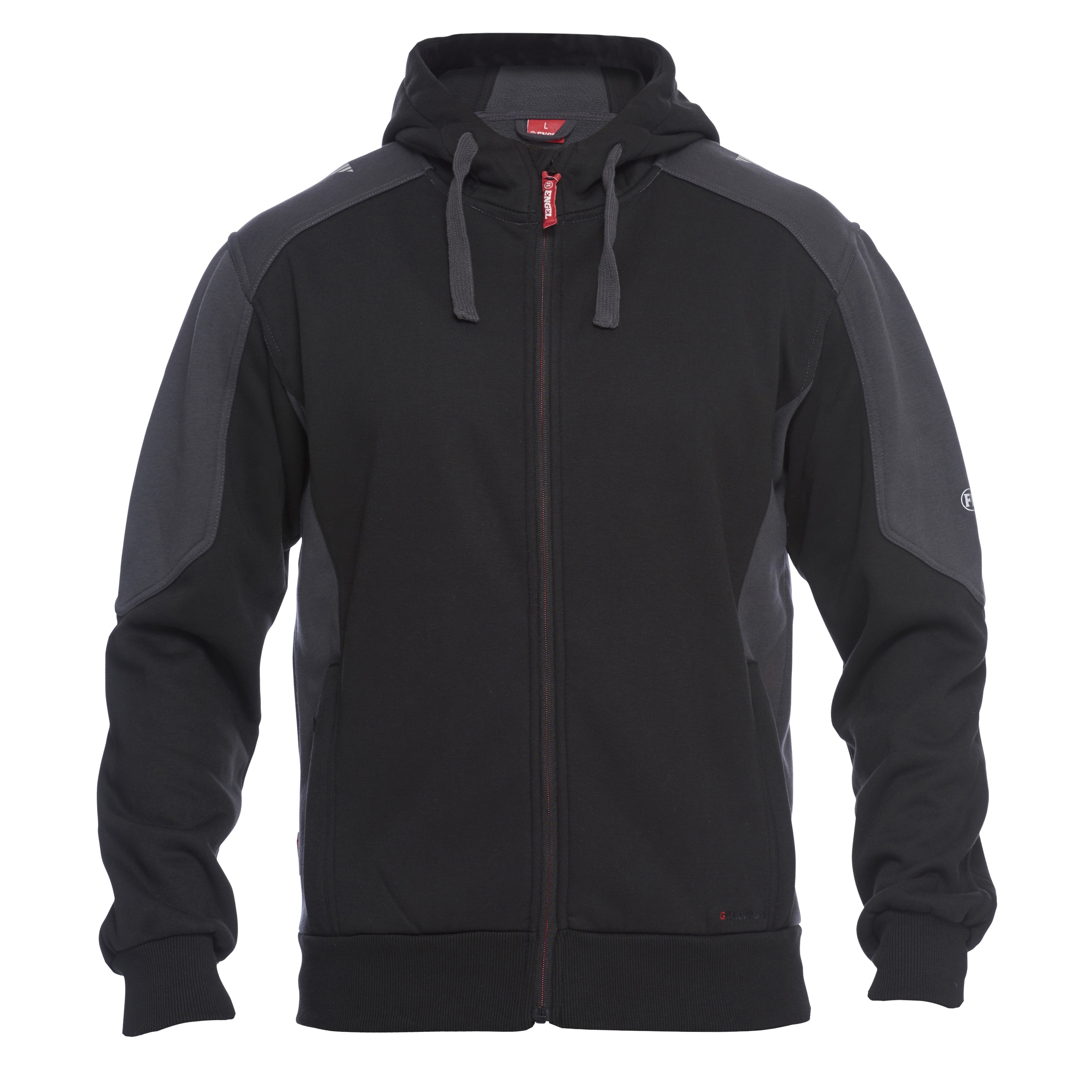 Galaxy Kapuzensweatjacke Schwarz/Anthrazitgra L Galaxy Kapuzensweatjacke