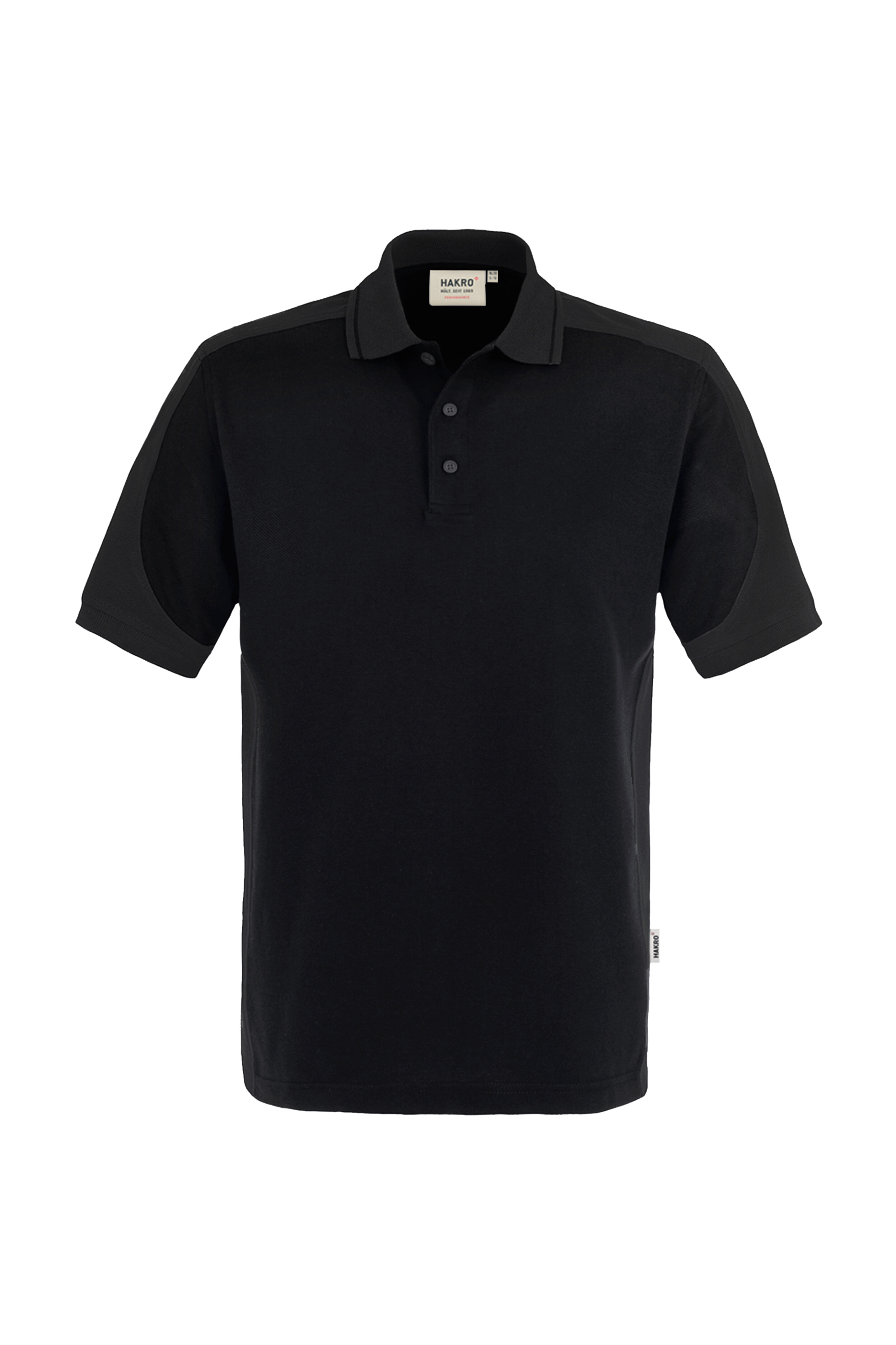 Poloshirt Contrast Performance 839 schwarz XS Poloshirt Contrast Performance 839