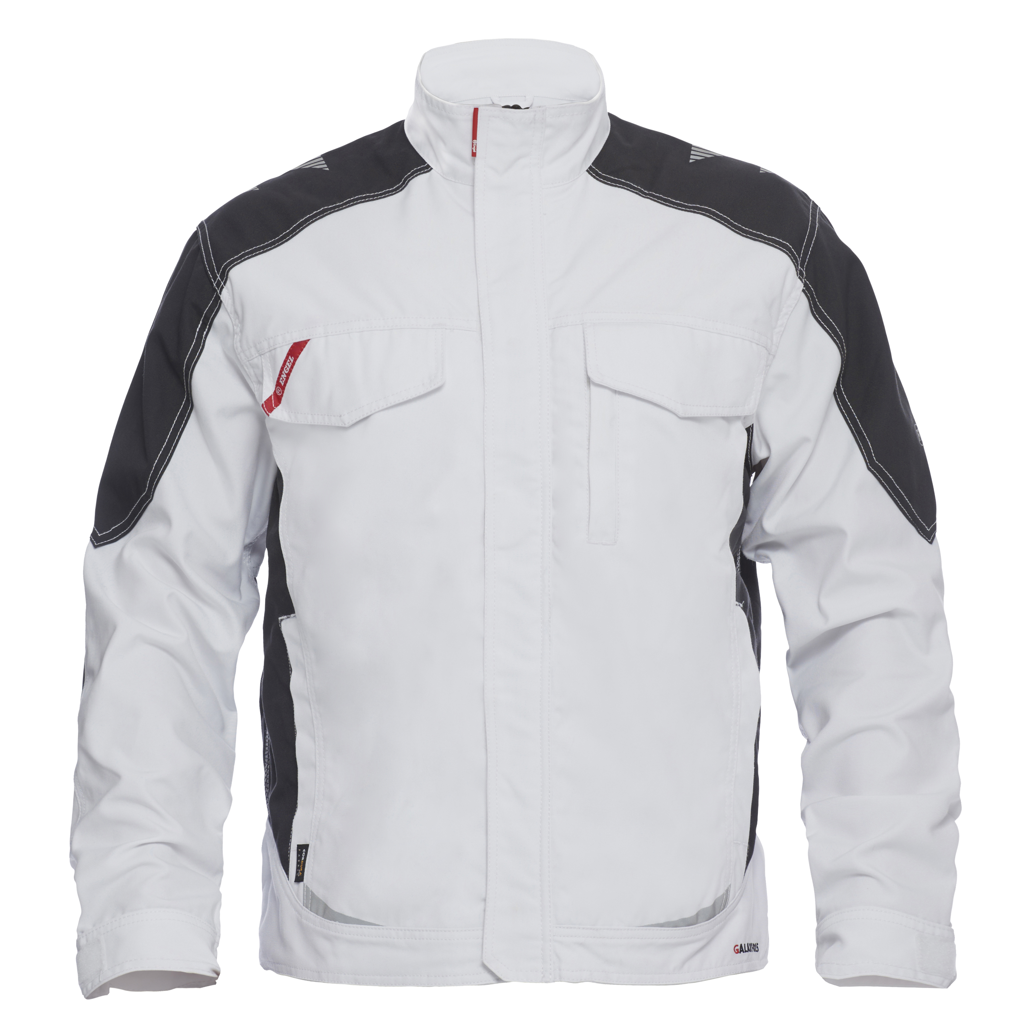 Galaxy Arbeitsjacke Weiß/Anthrazitgrau 2XL Galaxy Arbeitsjacke