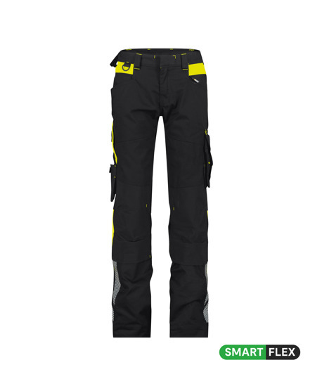 Canton Damen Bundhose schwarz/neongelb 32 Canton Damen Bundhose