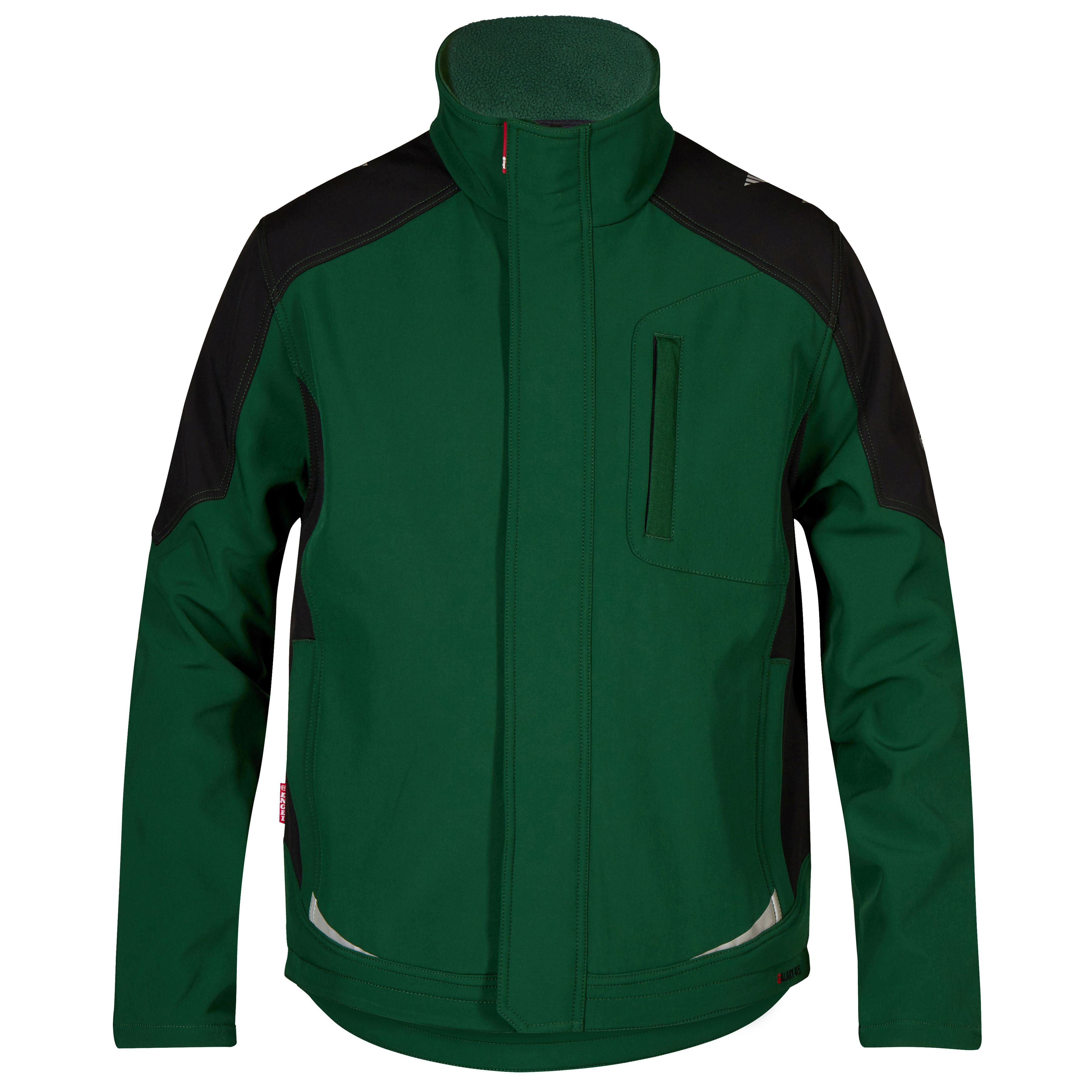 Galaxy Softshelljacke Grün/Schwarz L Galaxy Softshelljacke
