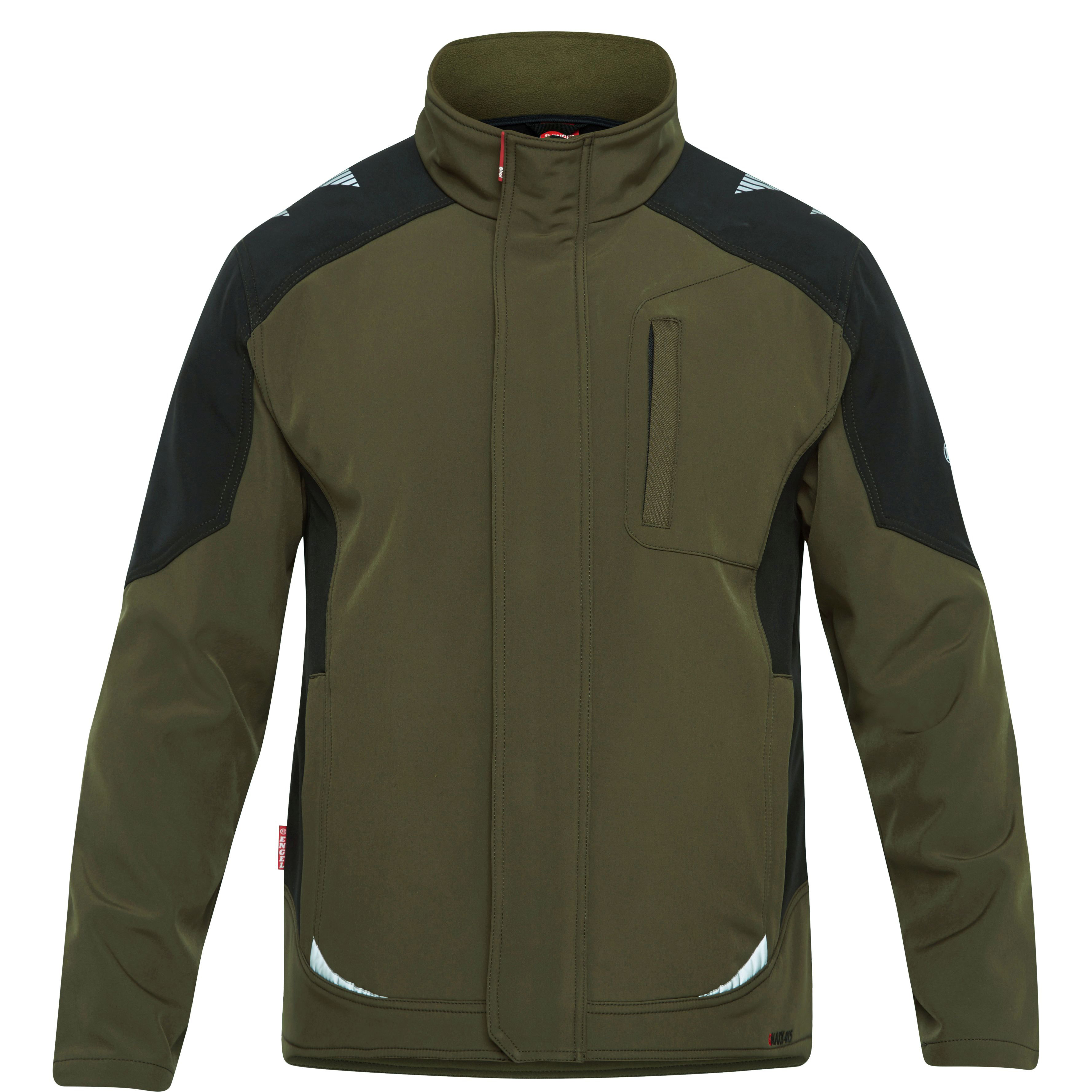 Galaxy Softshelljacke Forest Green/Schwarz 4XL Galaxy Softshelljacke