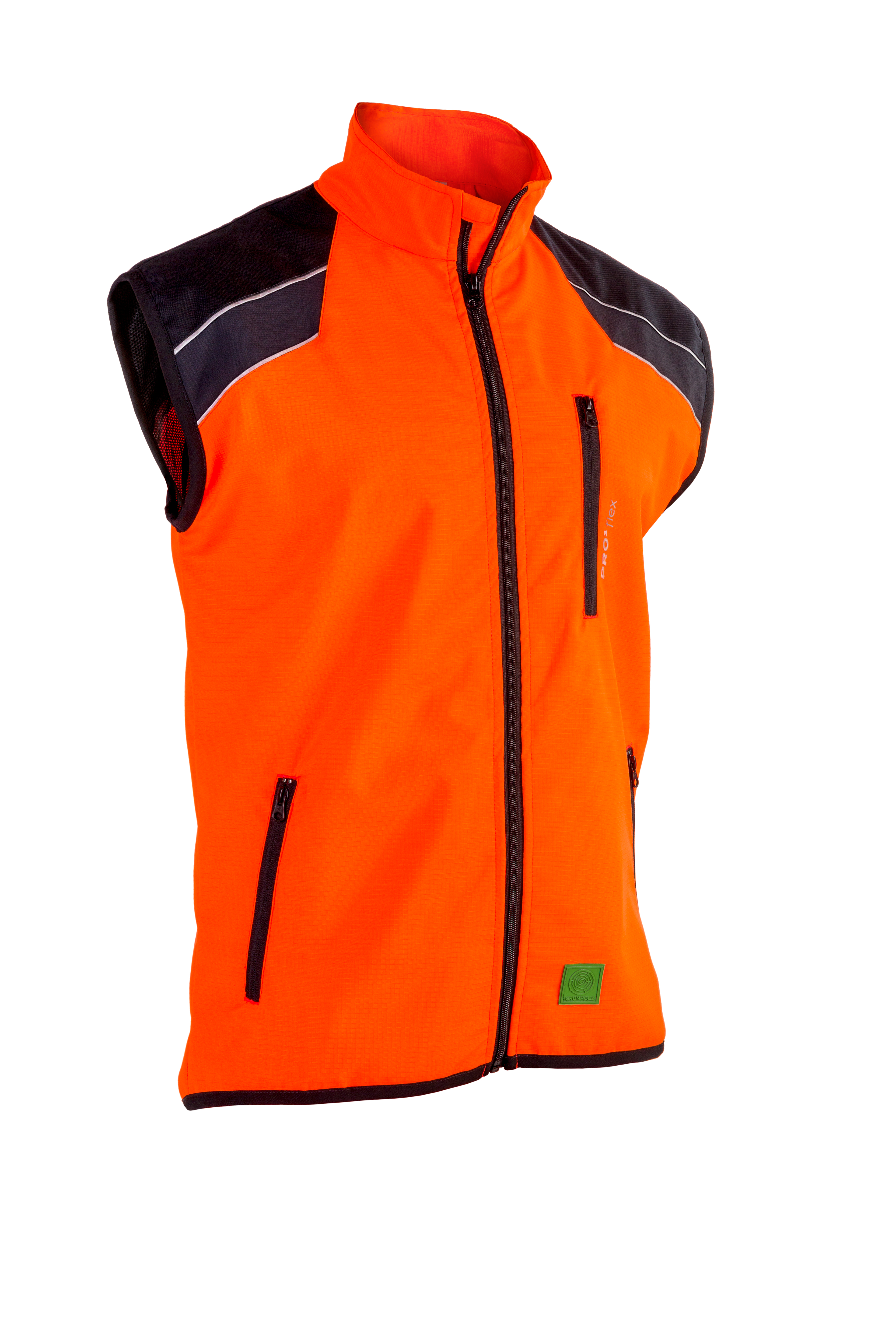 GRÜNHOLZ Pro³flex Forstweste GR11.040.01 orange-antharzit 2X GRÜNHOLZ Pro³flex Forstweste GR11.040.01