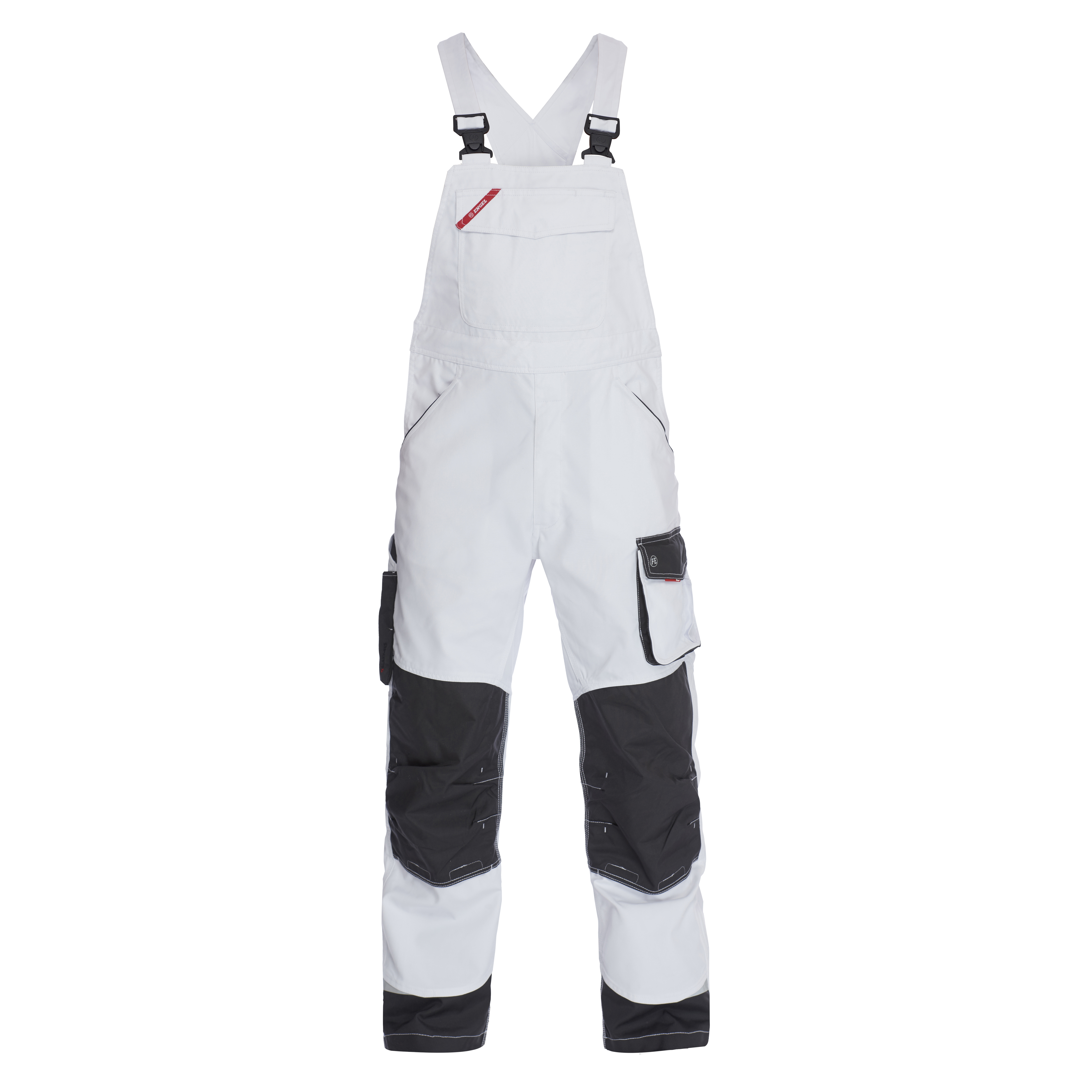 Galaxy Latzhose Weiß/Anthrazitgrau 60 Galaxy Latzhose