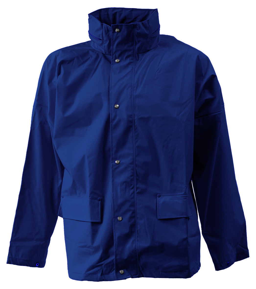 Stretch-PU Regenjacke Marine XXL Stretch-PU Regenjacke