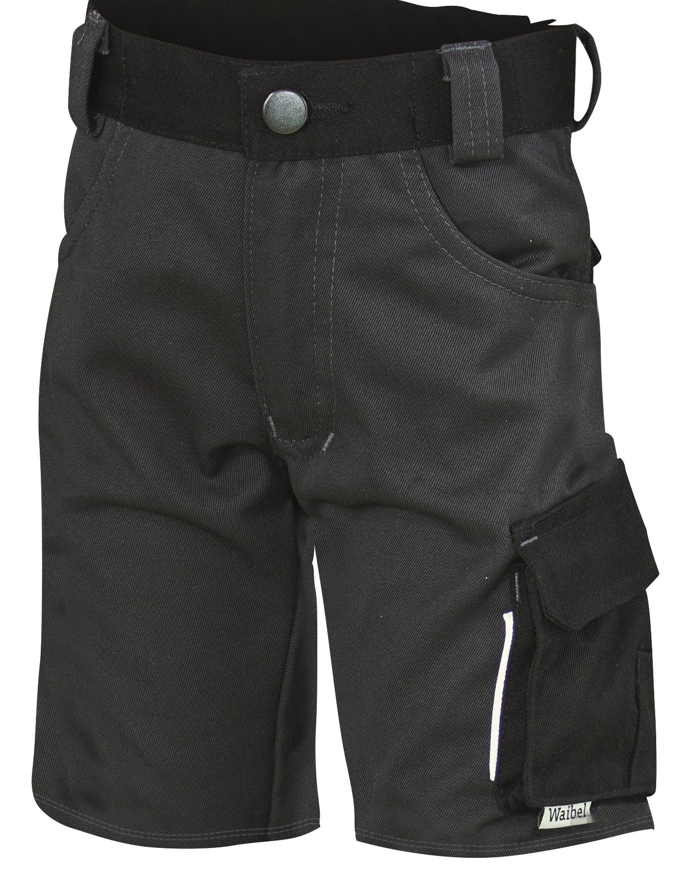 Junior Mega Flex Bermuda Grau/Schwarz 104 (4) Junior Mega Flex Bermuda