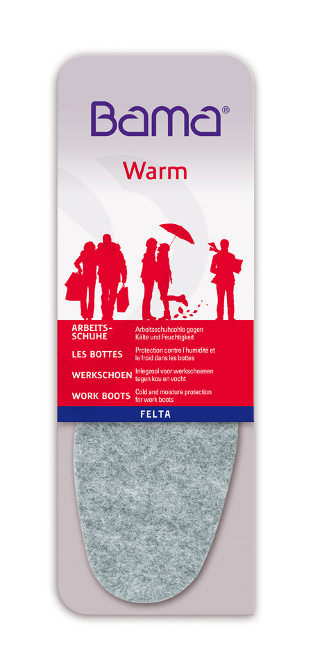 Einlagesohle Filz