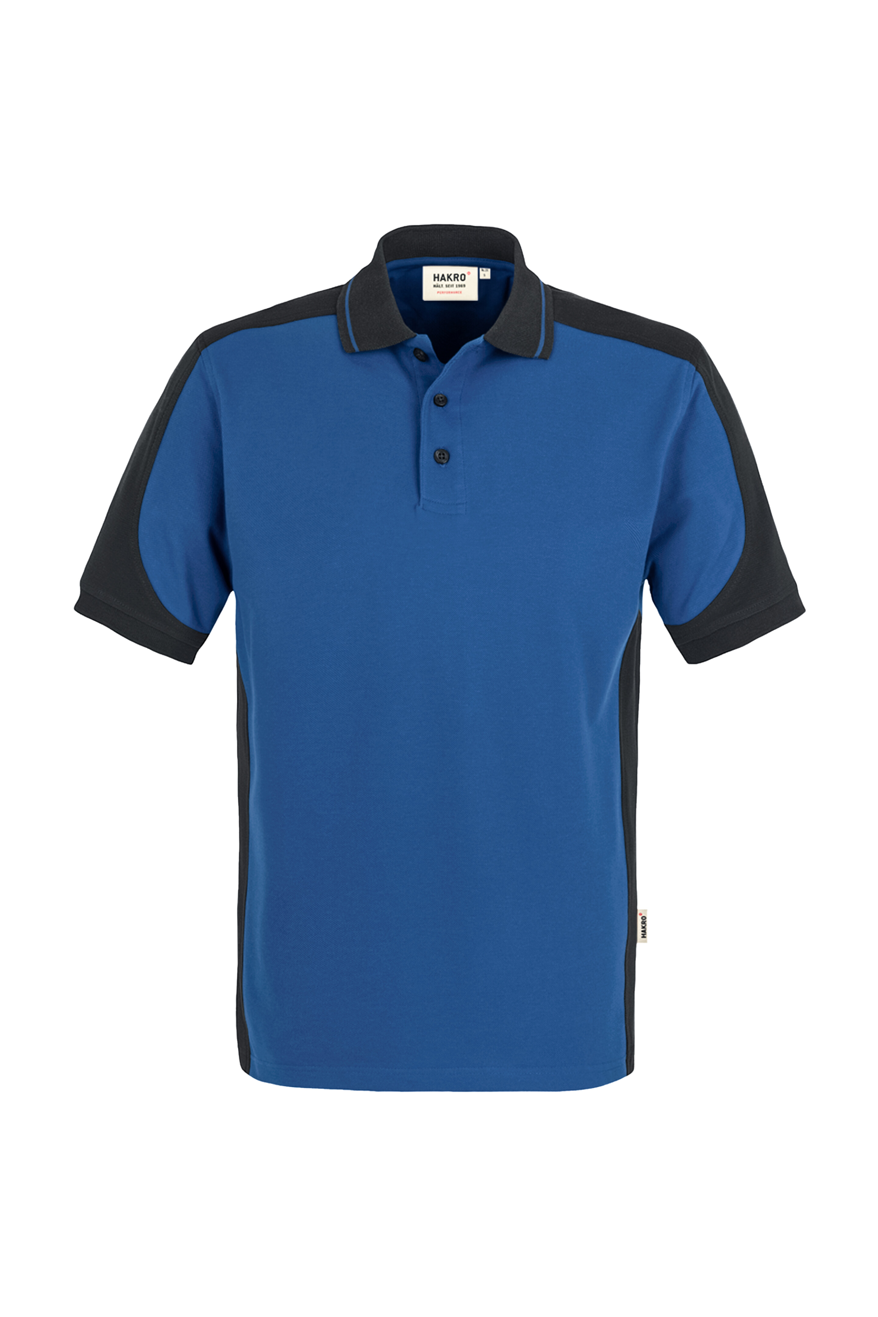 Poloshirt Contrast Performance 839 royalblau L Poloshirt Contrast Performance 839