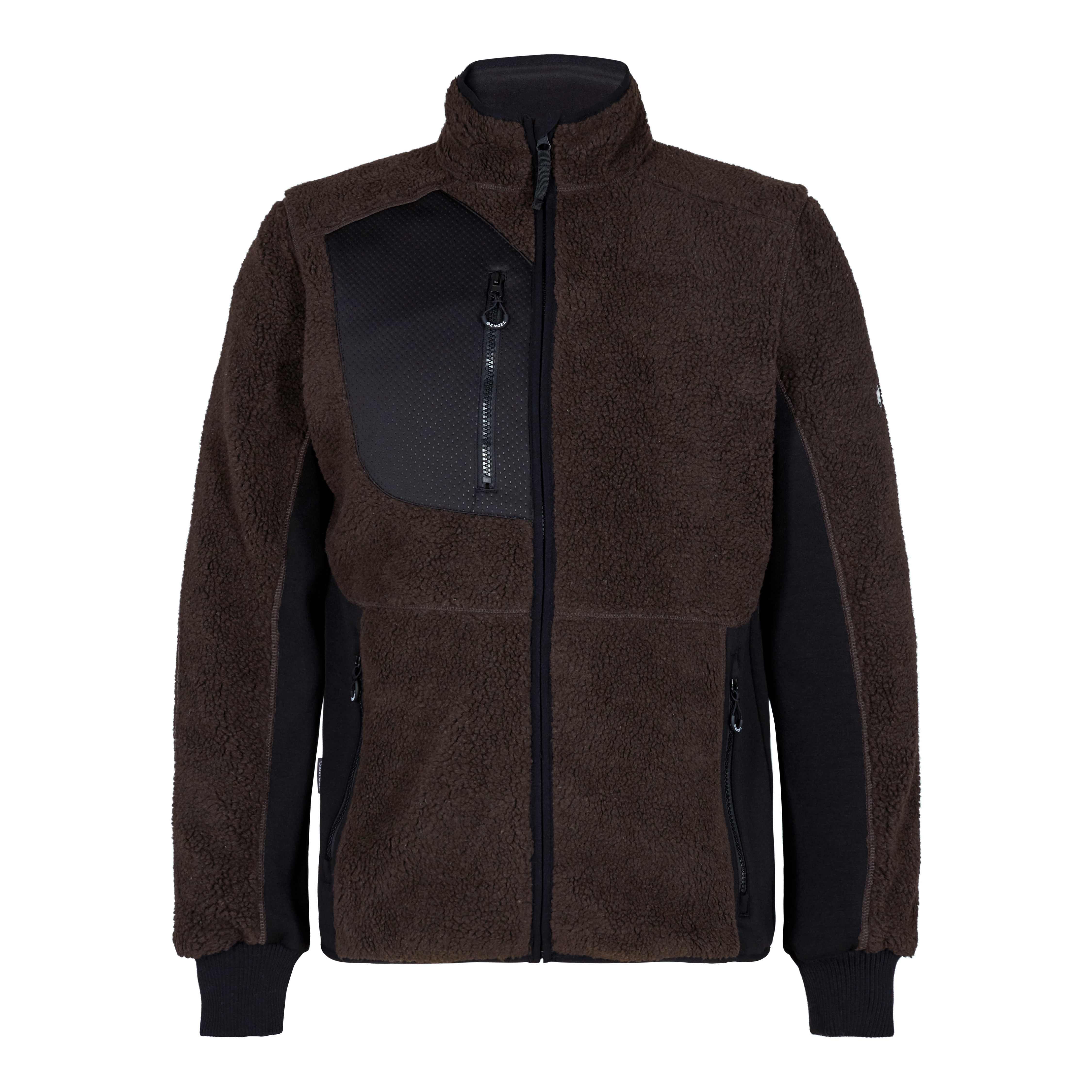 X-Treme Faserjacke Mokkabraun/Schwarz M X-Treme Faserjacke