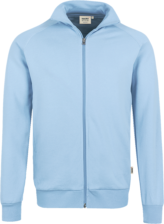 Sweatjacke College 606 eisblau S Sweatjacke College 606