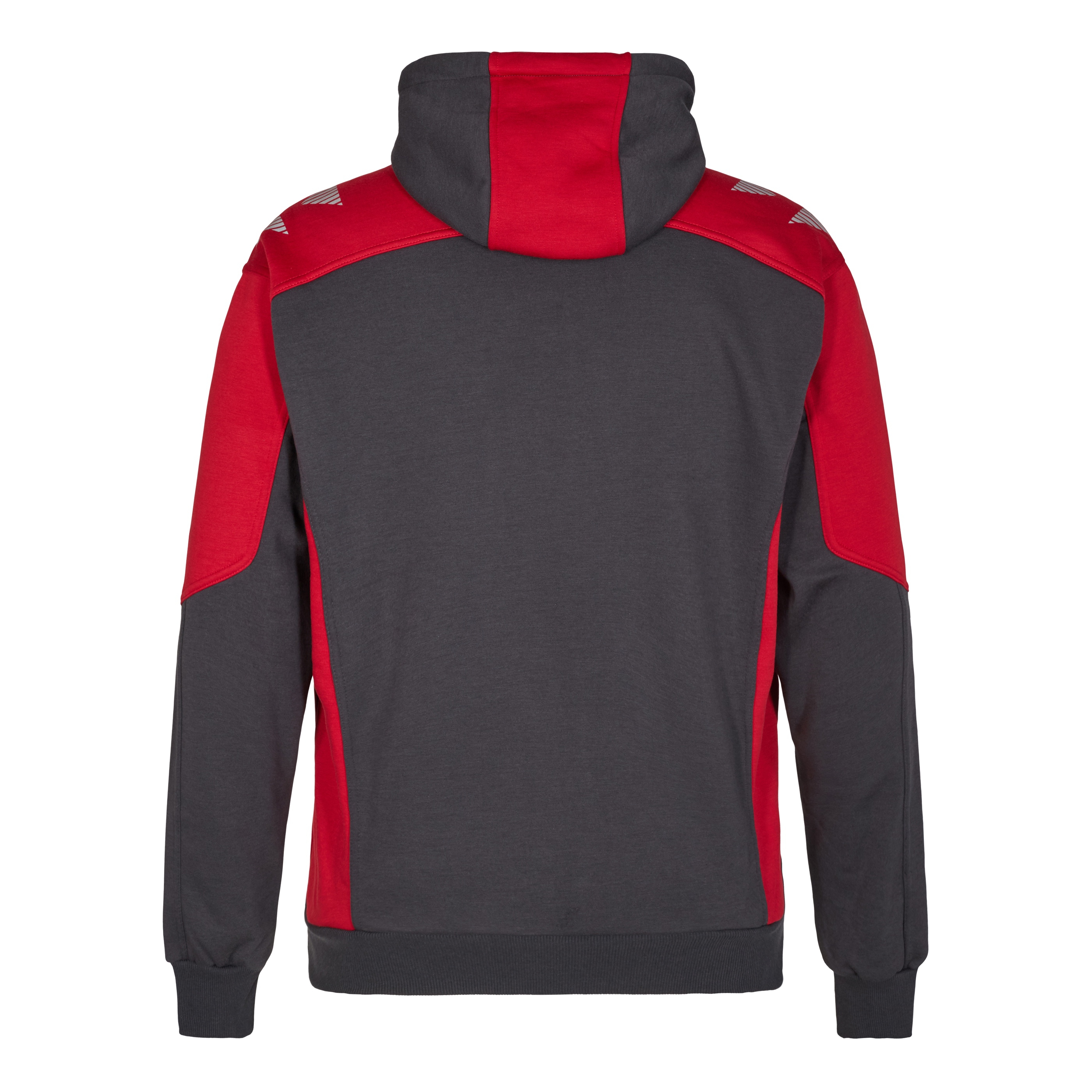 Galaxy Kapuzensweatjacke Anthrazitgrau/Tomate 4XL Galaxy Kapuzensweatjacke