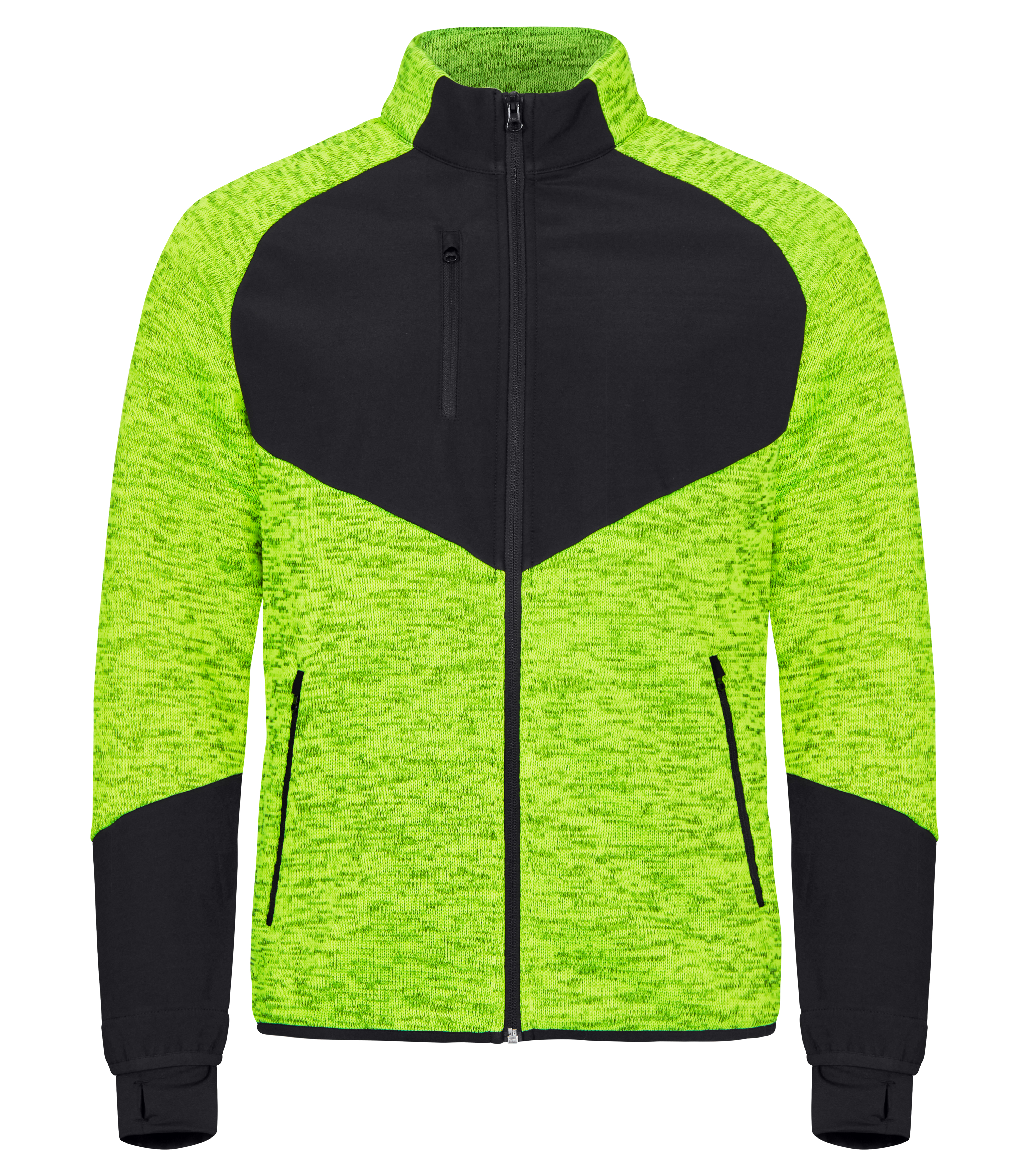 Haines Strickfleecejacke Damen