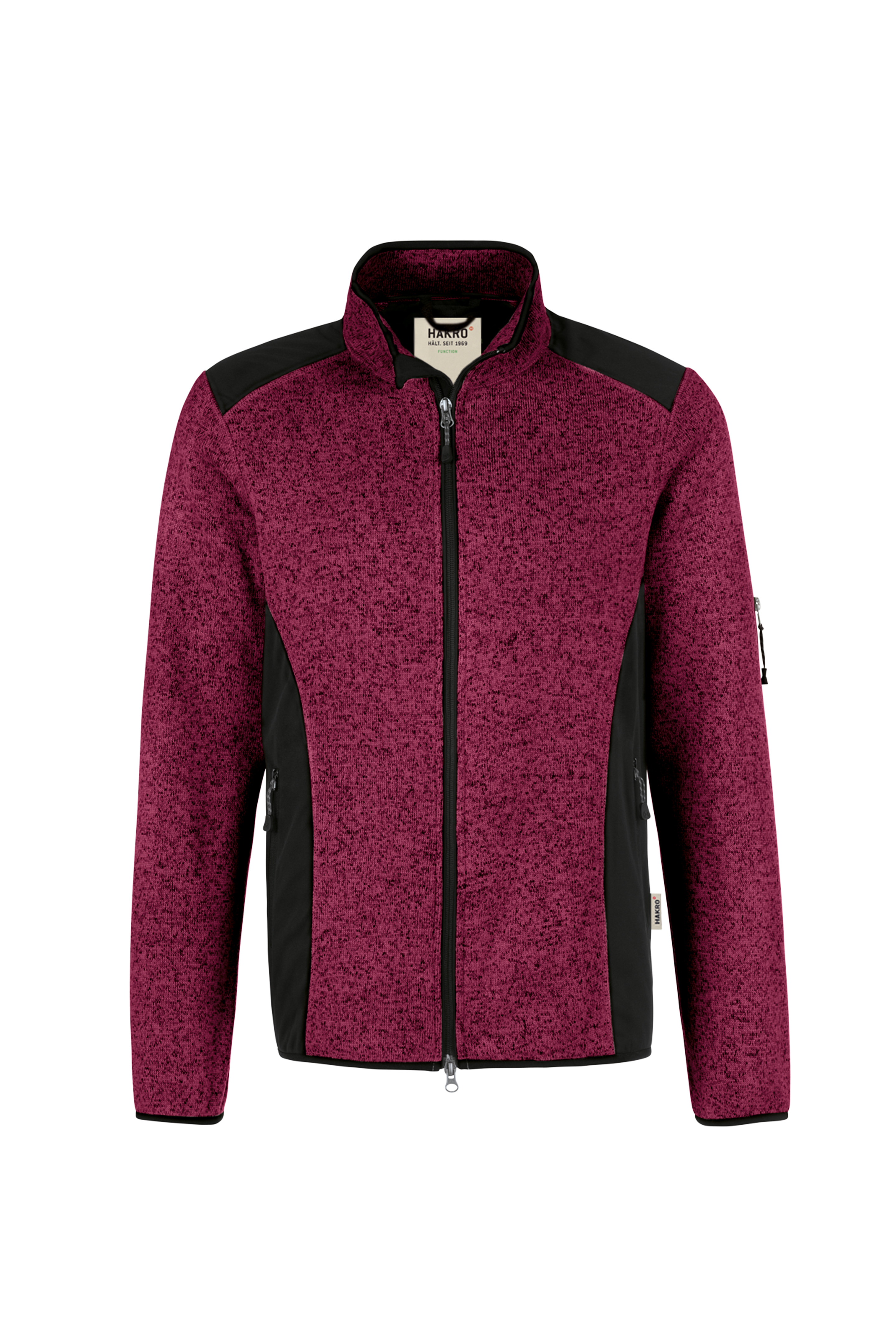 Herren Strickfleece-Jacke 836