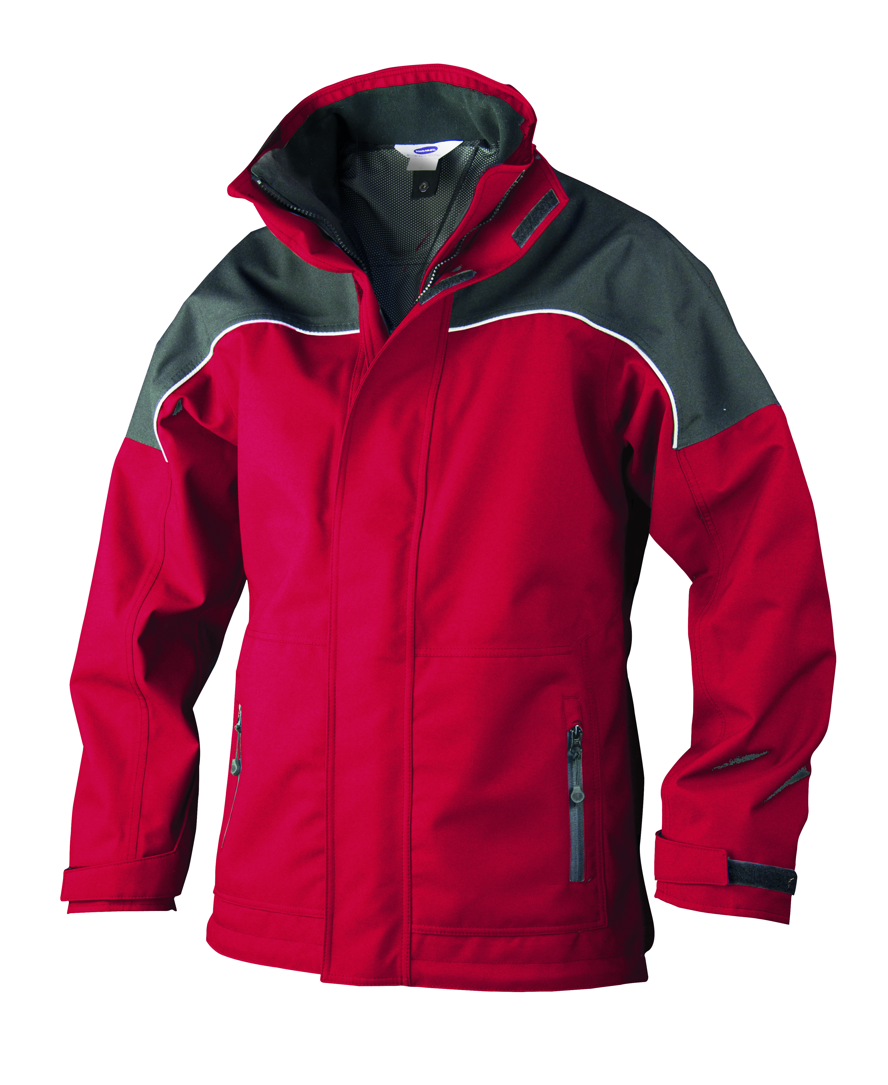 Mistral Plus Regenjacke Rot/Grau XS Auslaufmodell Mistral Plus Regenjacke