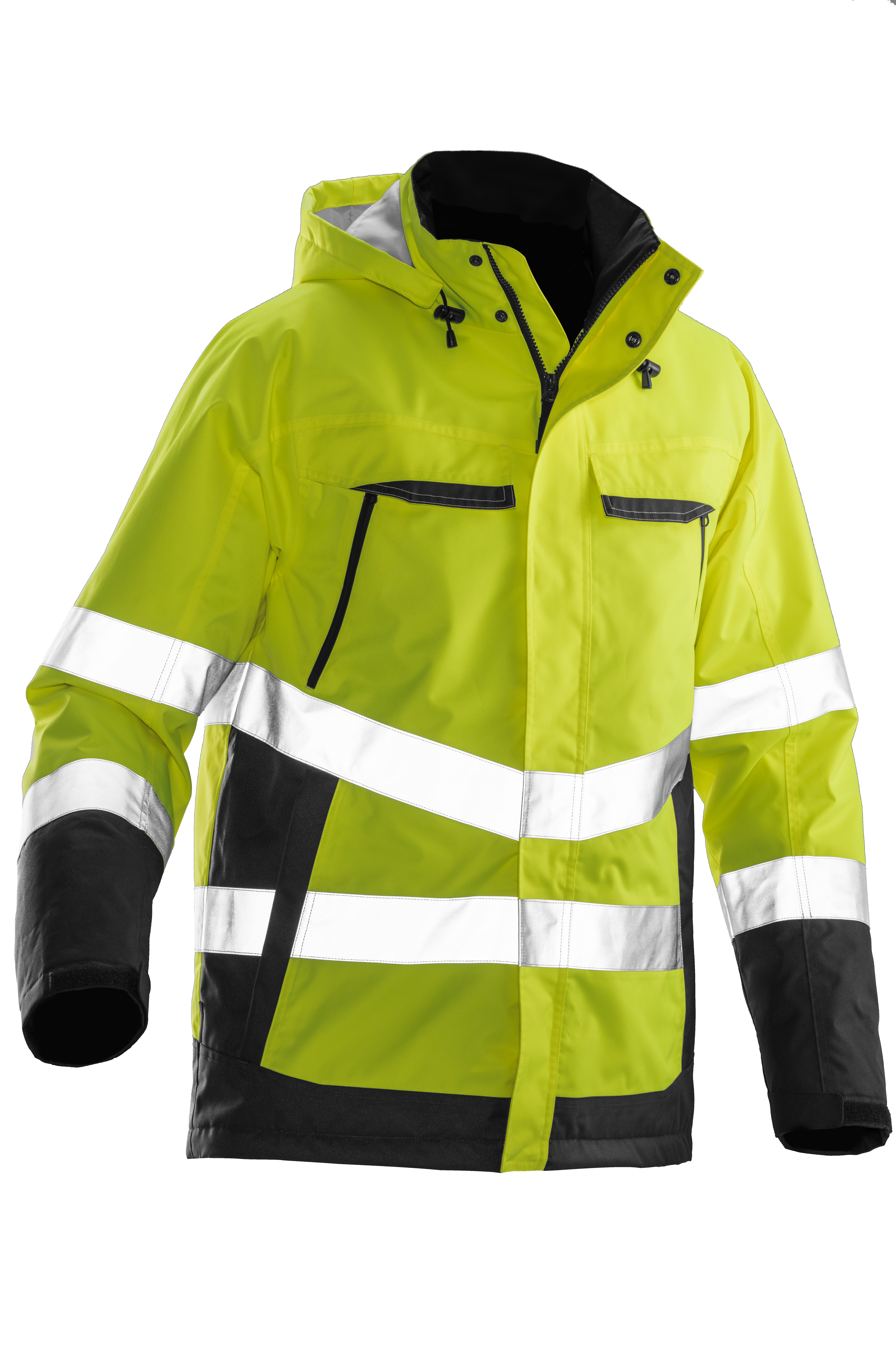Practic Winterjacke EN 20471 Gelb/Schwarz L Practic Winterjacke EN 20471
