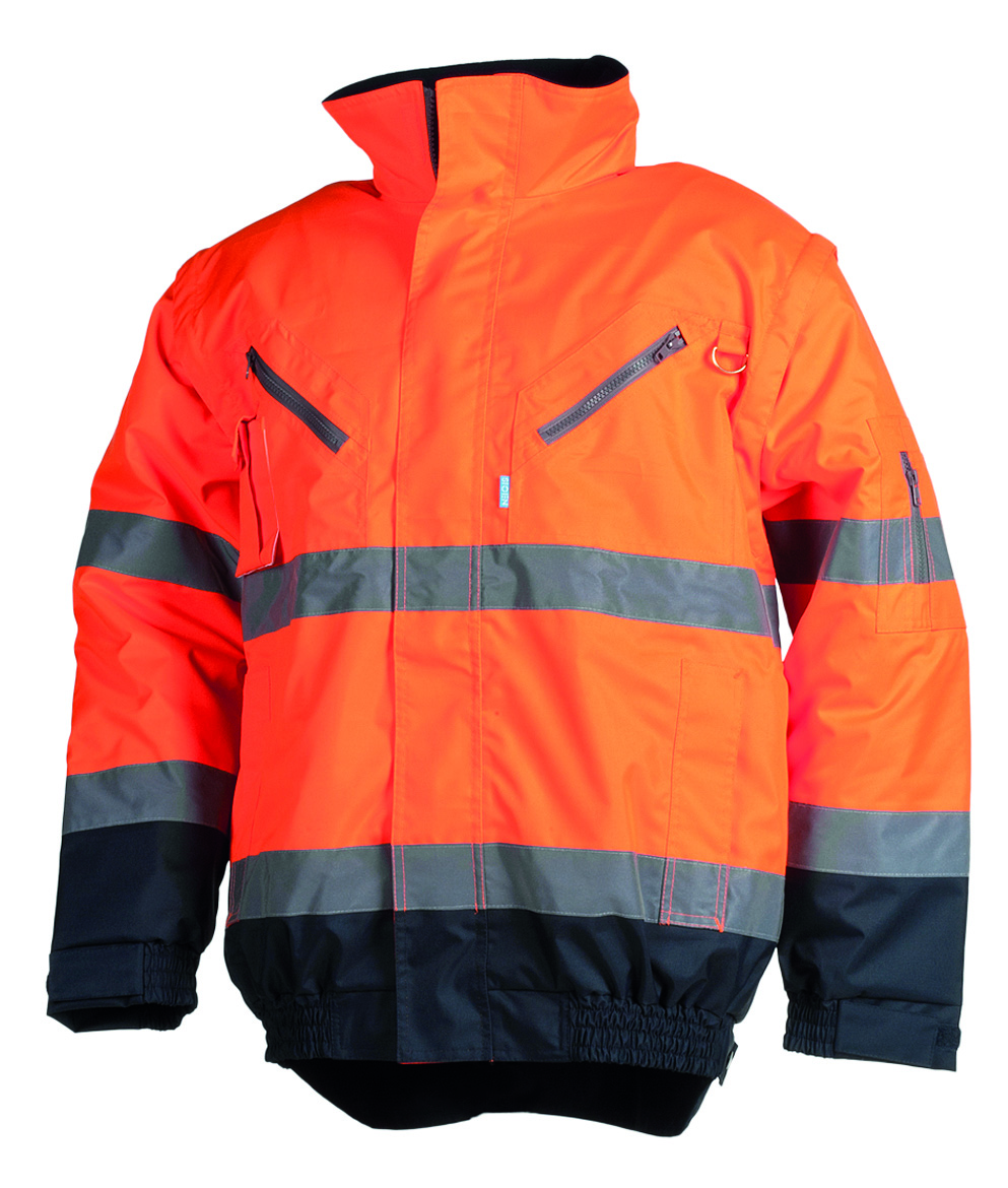 Winterjacke 3in1 EN20471 Orange/Marine 3XL Winterjacke 3in1 EN20471