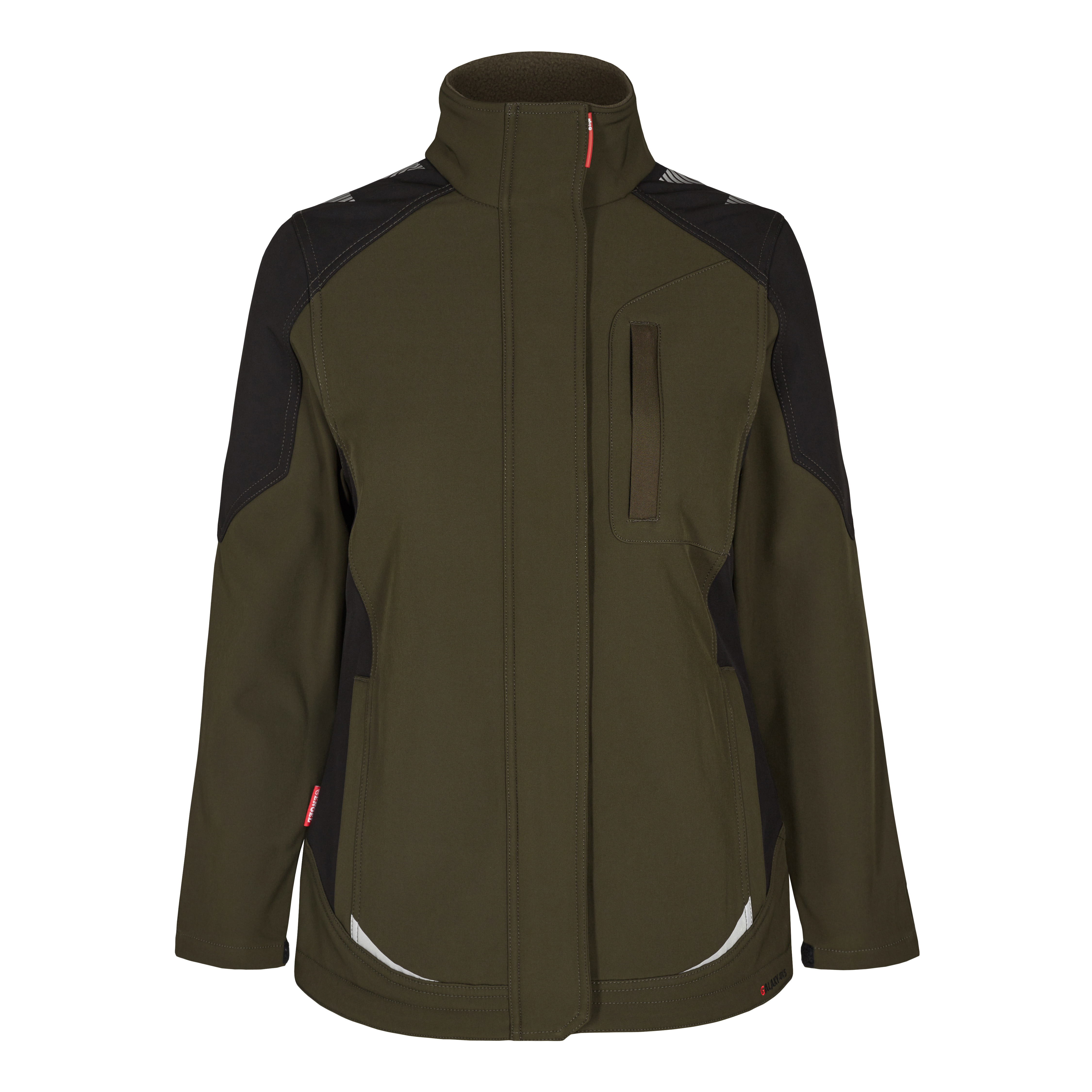Galaxy Damen-Softshelljacke Forest Green/Schwarz XS Galaxy Damen-Softshelljacke