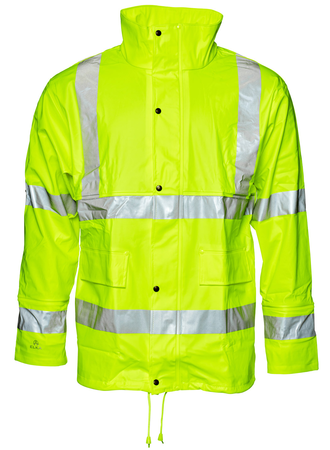 Regenjacke Dry Zone Kurz EN20471 Gelb S Regenjacke Dry Zone Kurz EN20471