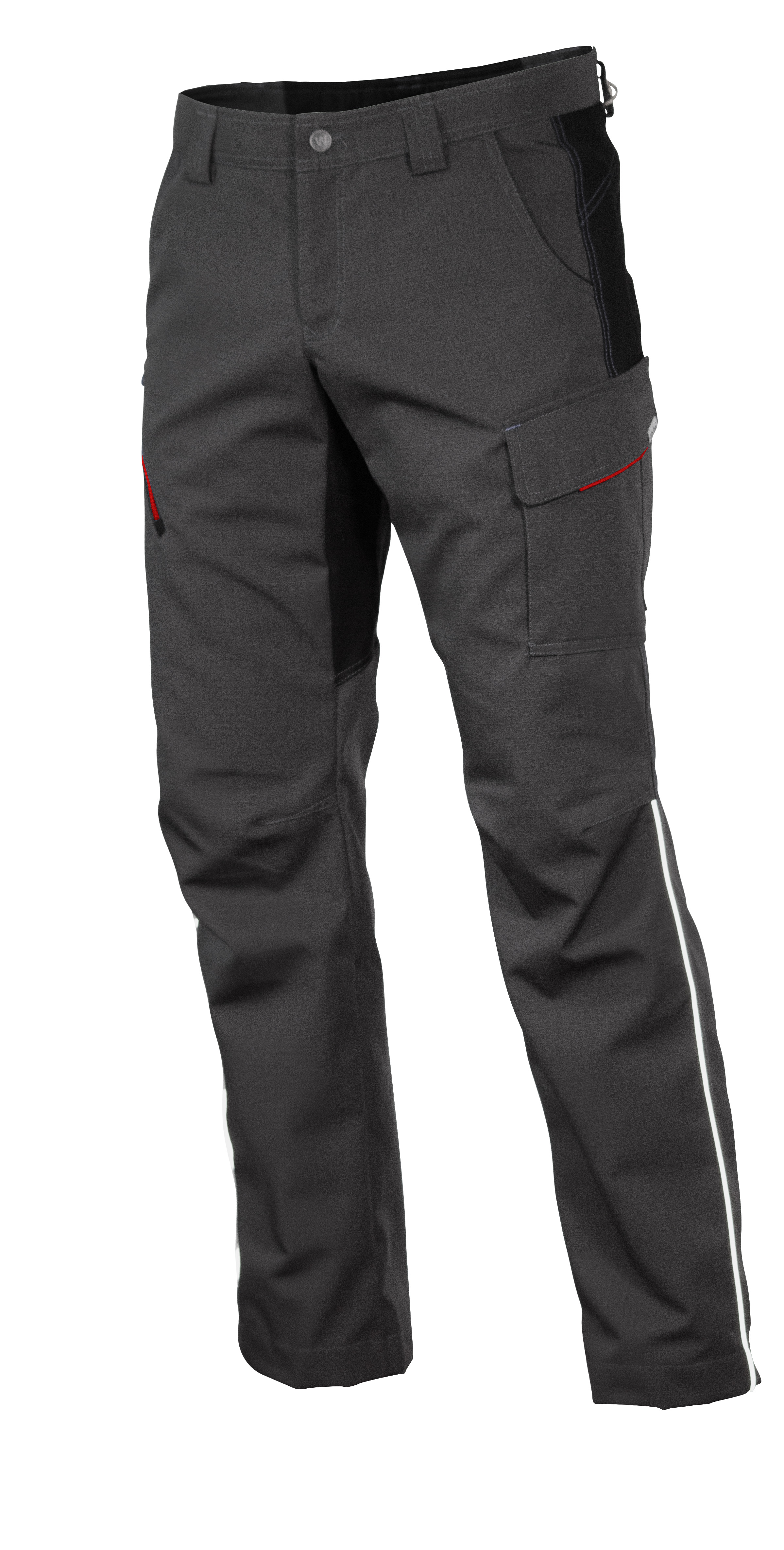 Flex Cross Bundhose Grau/Rot 52 Flex Cross Bundhose