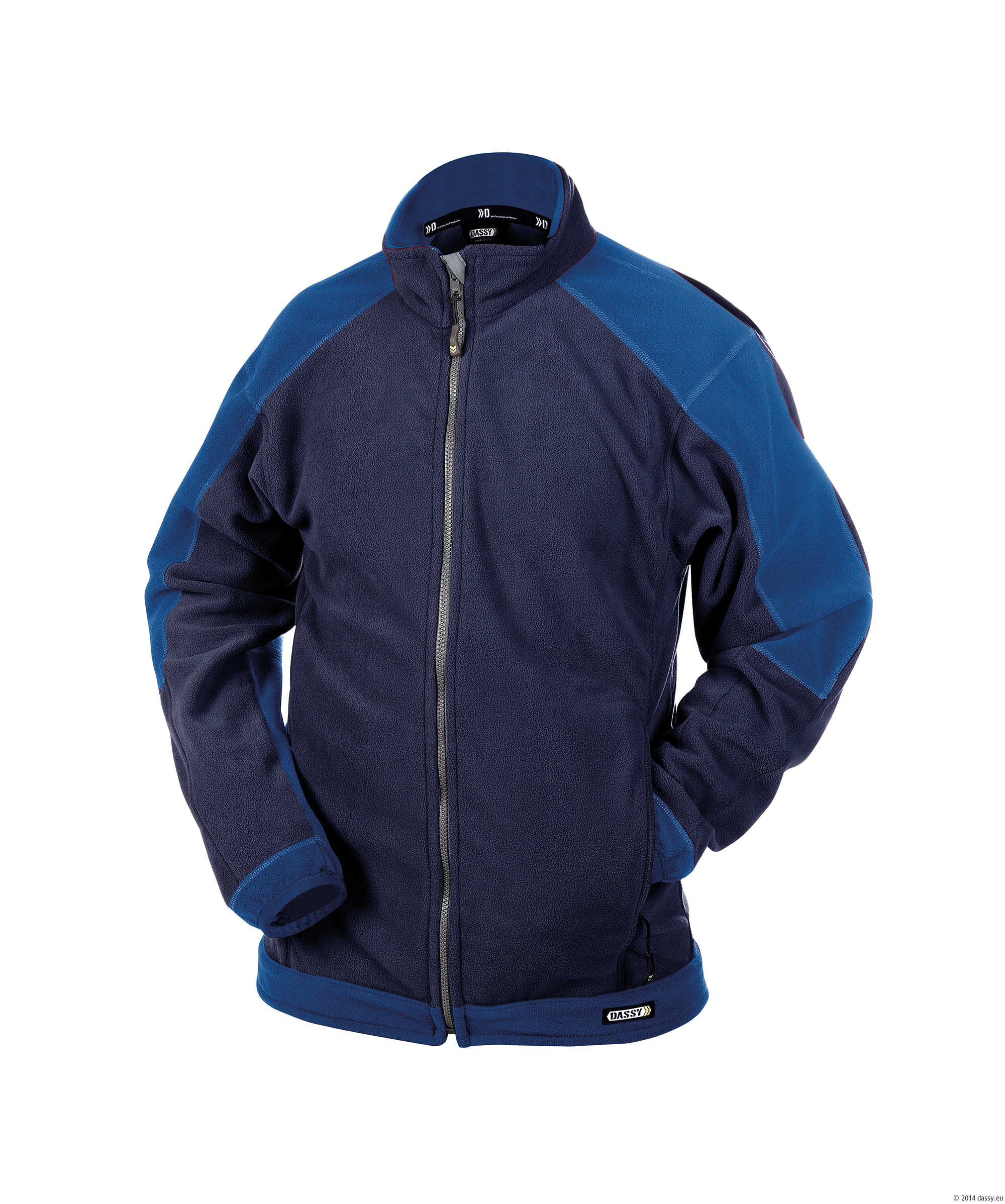 Paint Fleecejacke dunkelblau/kornblau 3XL Paint Fleecejacke